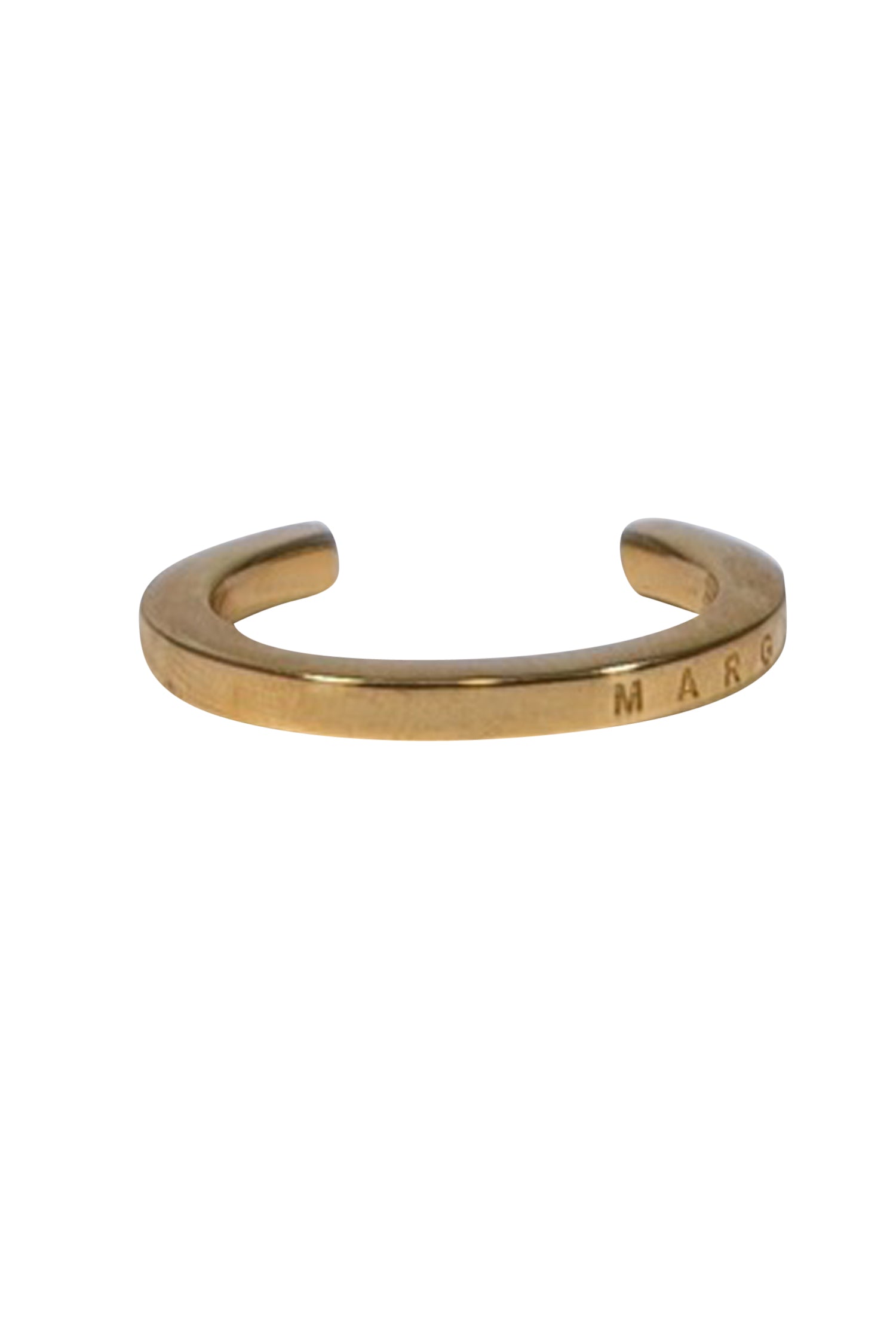 Maison Martin Margiela - Stunning Gold Colored Brass Ring Size 10