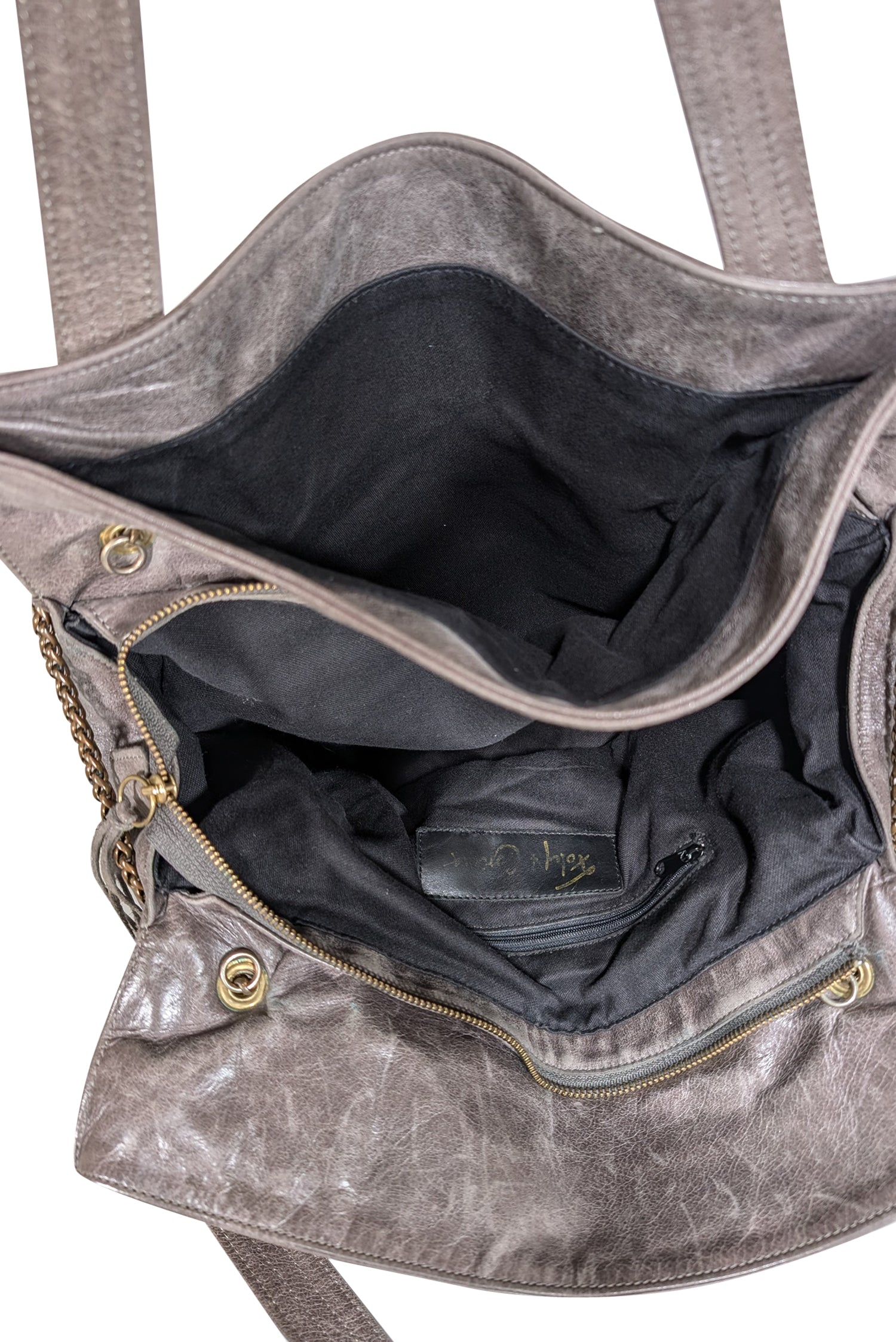 Foley & Corinna - Stunning Grey Distressed Large Shoulder Bag