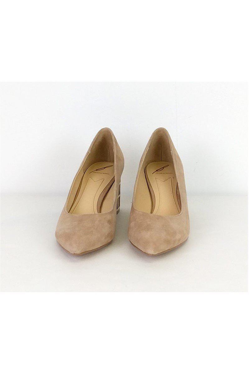 Brian Atwood Tan Suede Pumps - Size 7 - Irresistible Style!