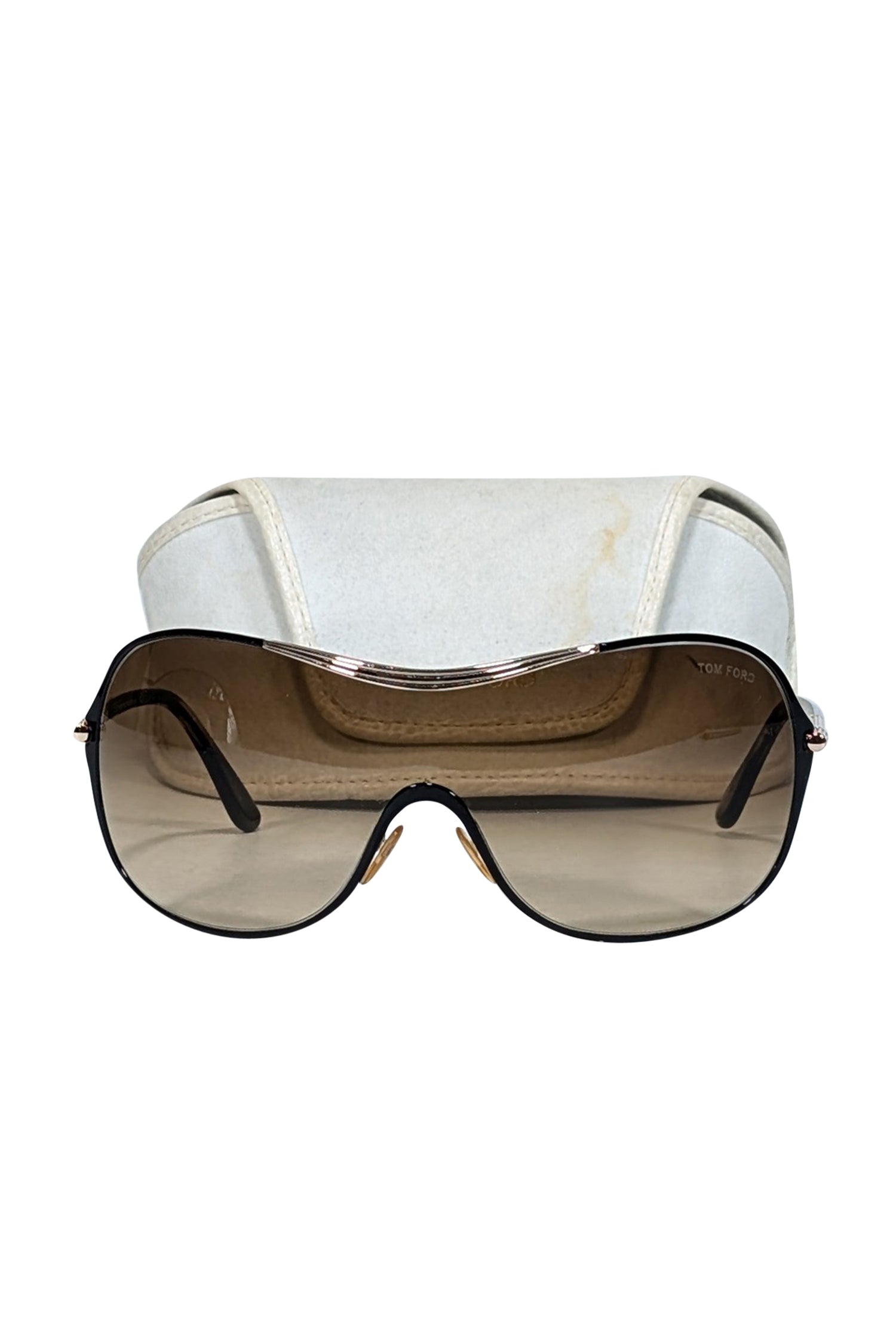 Tom Ford's Stunning Brown Ombre Oversized Sunglasses