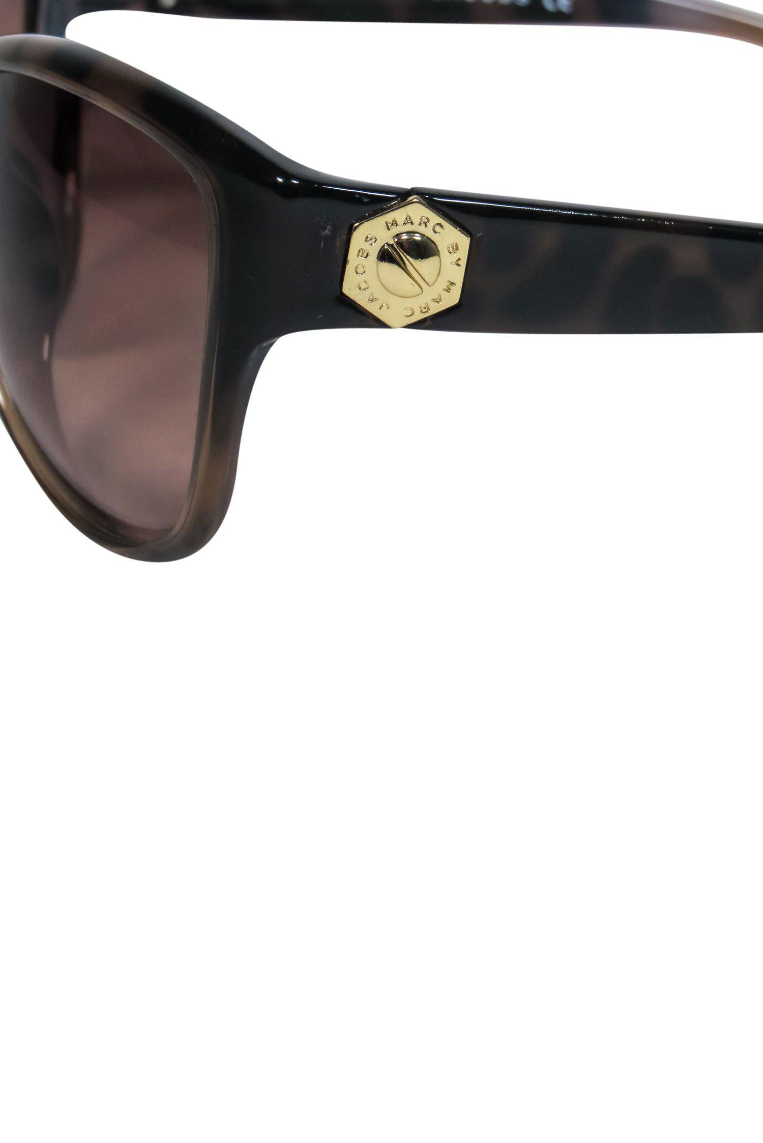 Marc by Marc Jacobs Brown Tortoise Shell Cat Eye Sunglasses: Retro Chic!