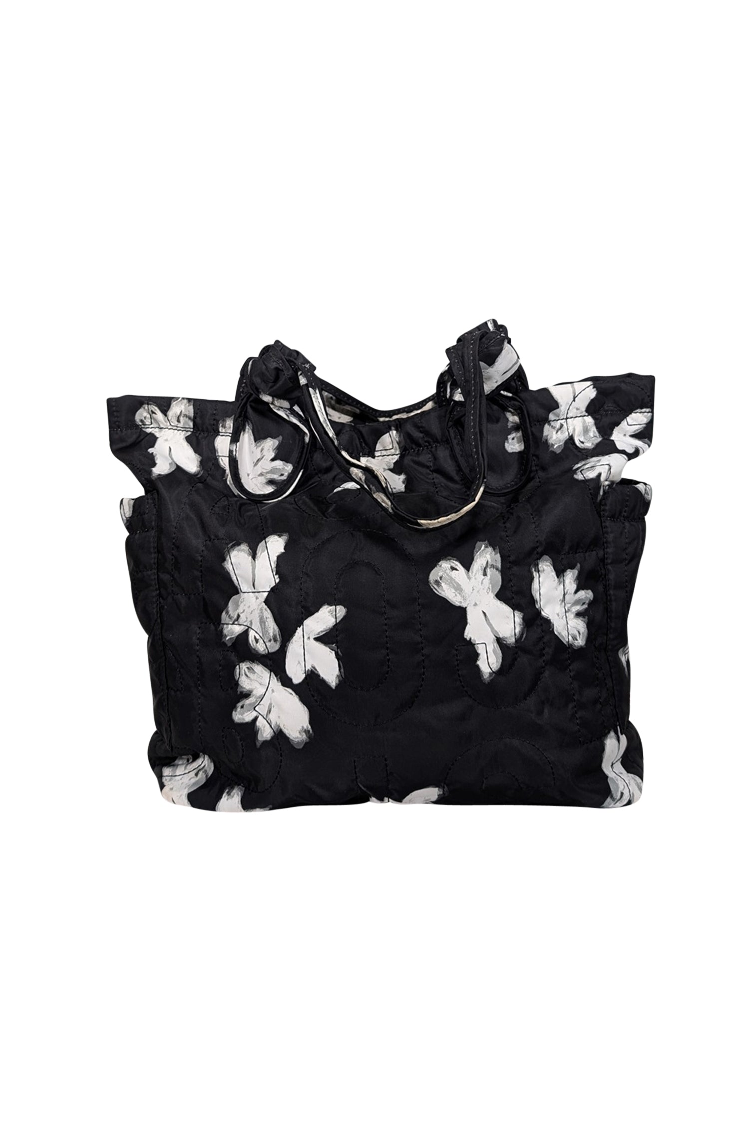 Marc by Marc Jacobs - Stunning Black & White Floral Quilted Shoulder Bag