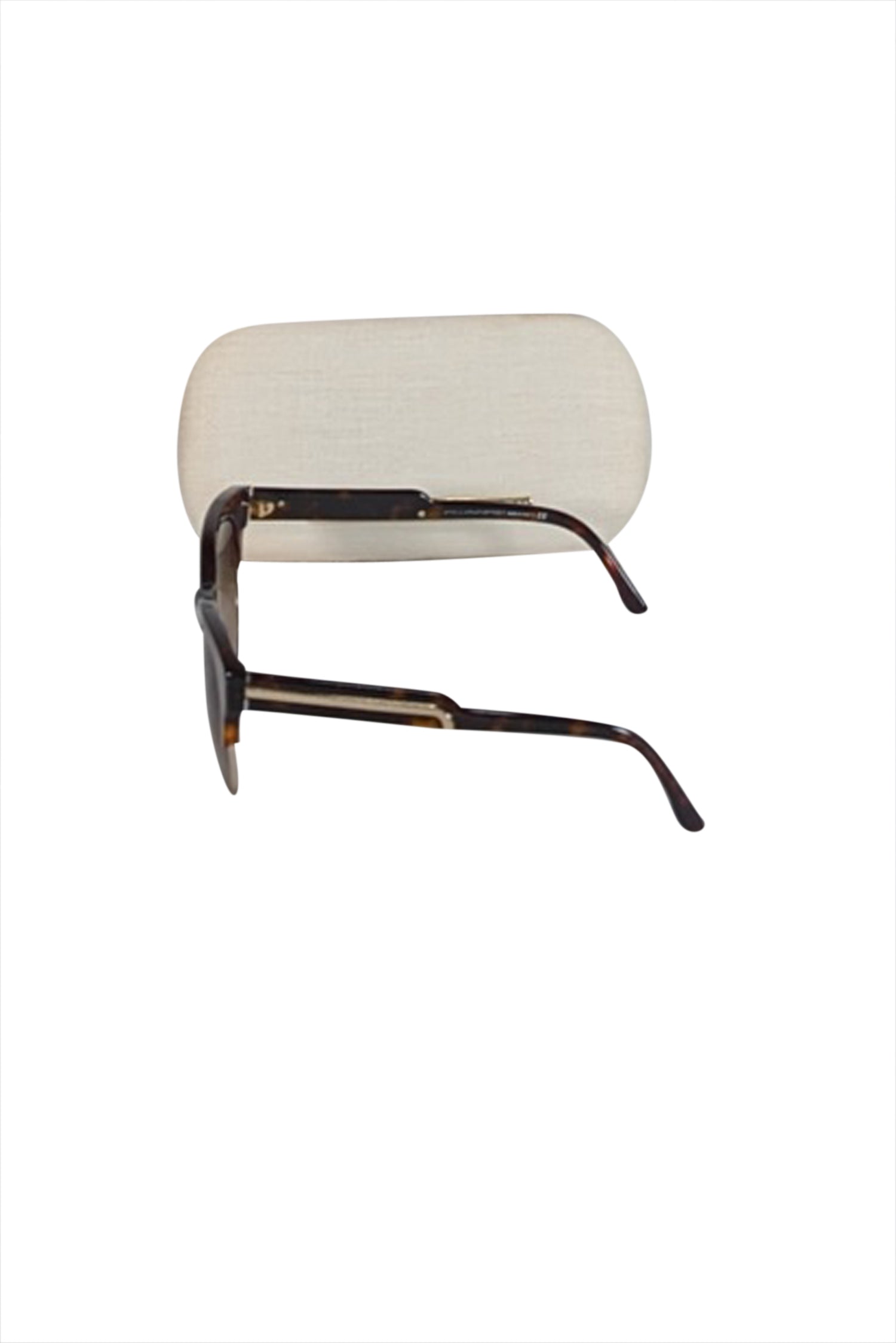 Stella McCartney's Quirky Brown Tortoise Round Sunglasses