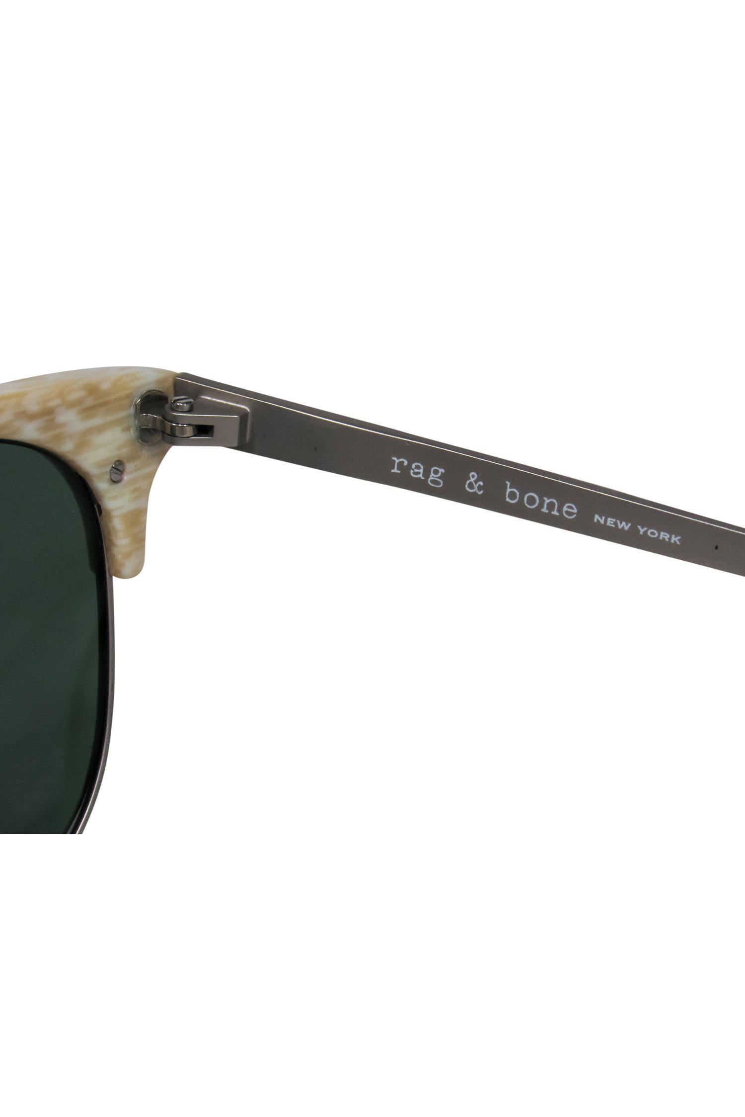 Rag & Bone's Stunning Cream Wayfarer-Style Sunglasses