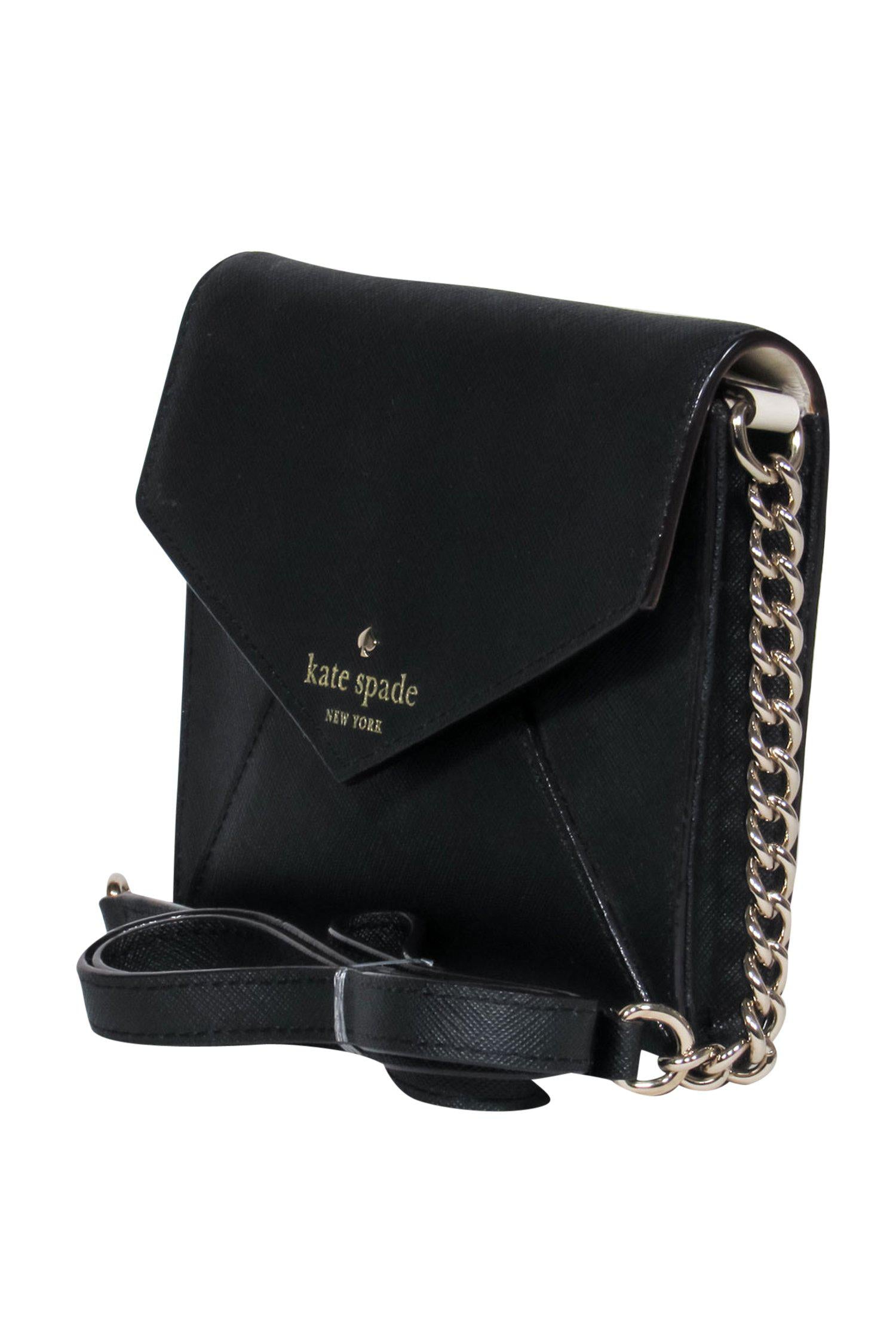 Kate Spade - Stunning Small Black Leather Crossbody