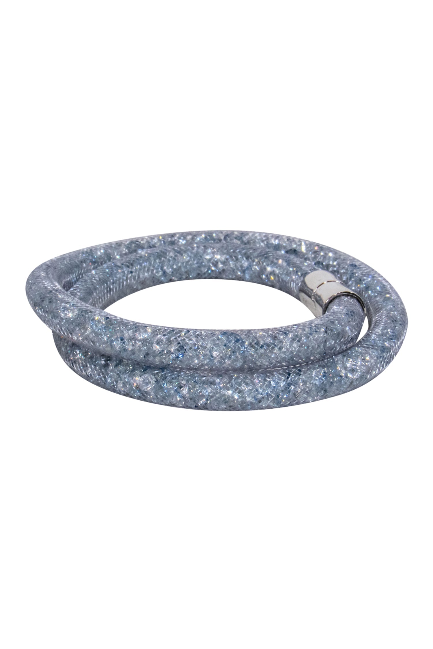 Swarovski Grey 'Stardust' Double Wrap Bracelet - A Sparkling Delight