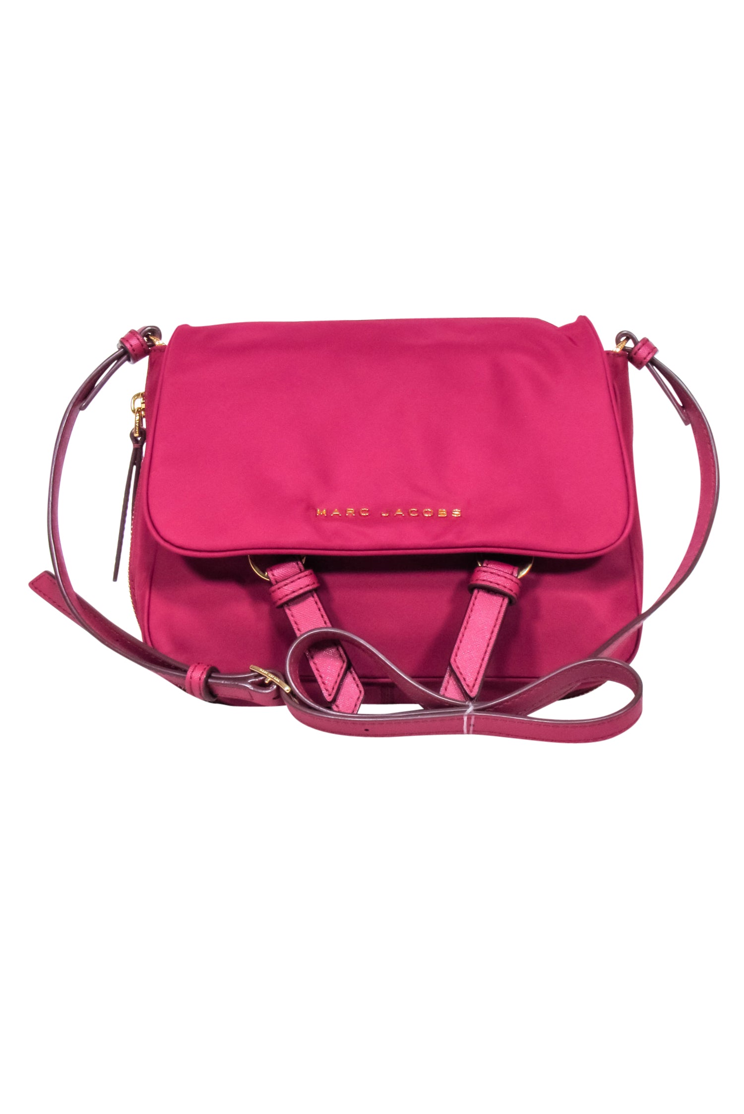 Marc Jacobs Magenta Pink Nylon Crossbody Bag - A Fashion Must-Have