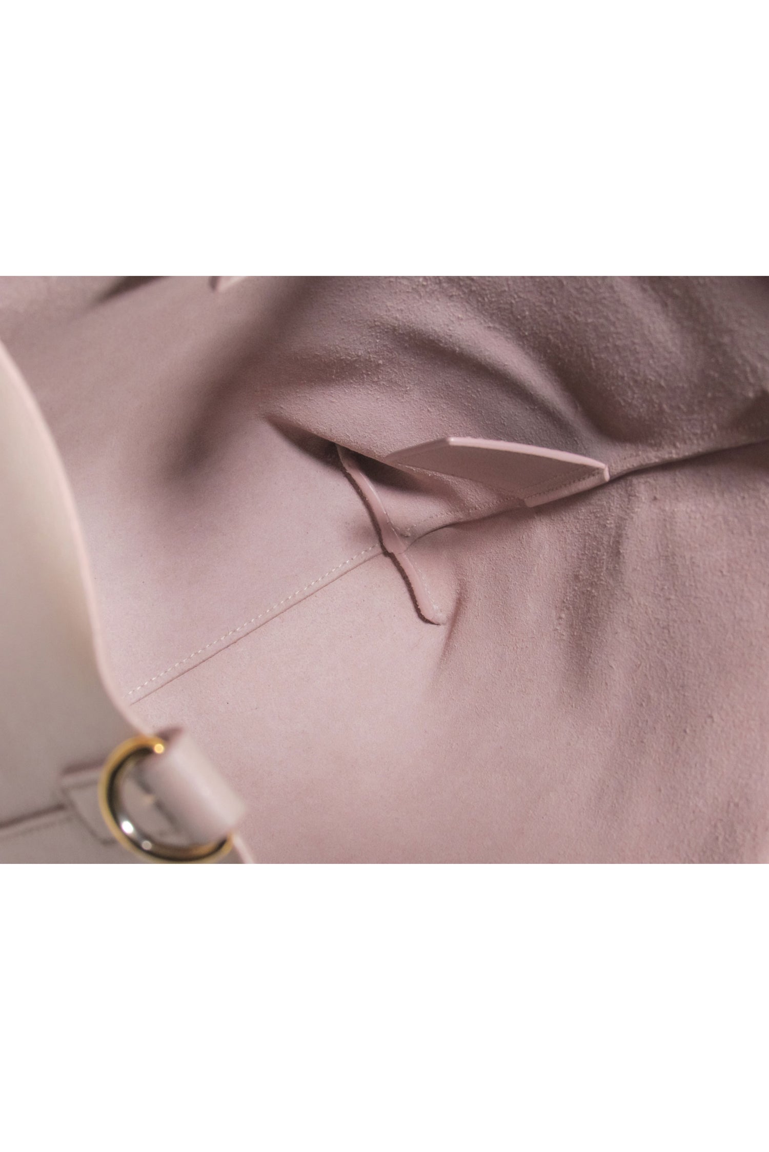 Yves Saint Laurent Blush Pink Leather Satchel: A Playful Office Essential