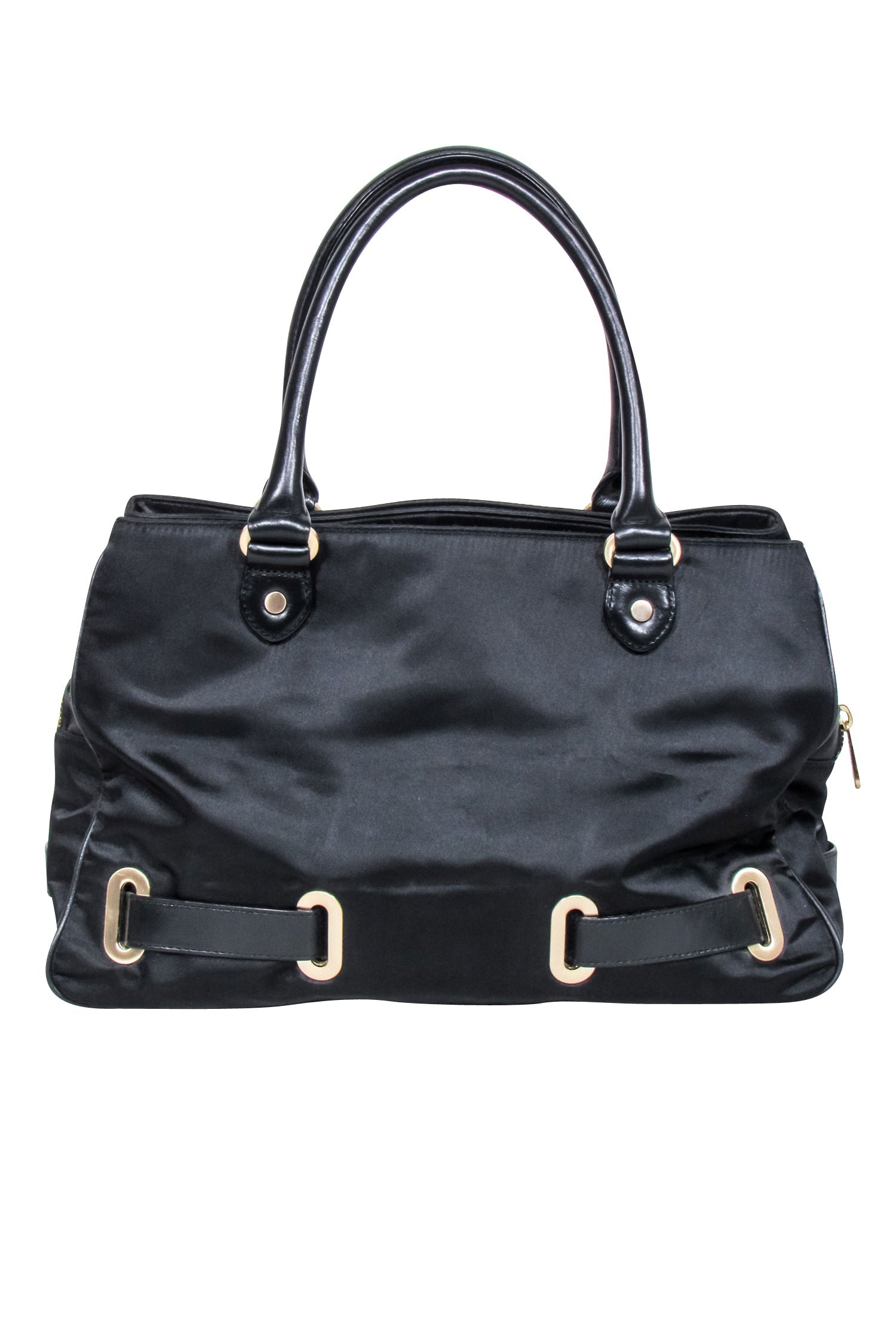 Botkier's Stunning Black Satin Large Shoulder Bag - A Must-Have!