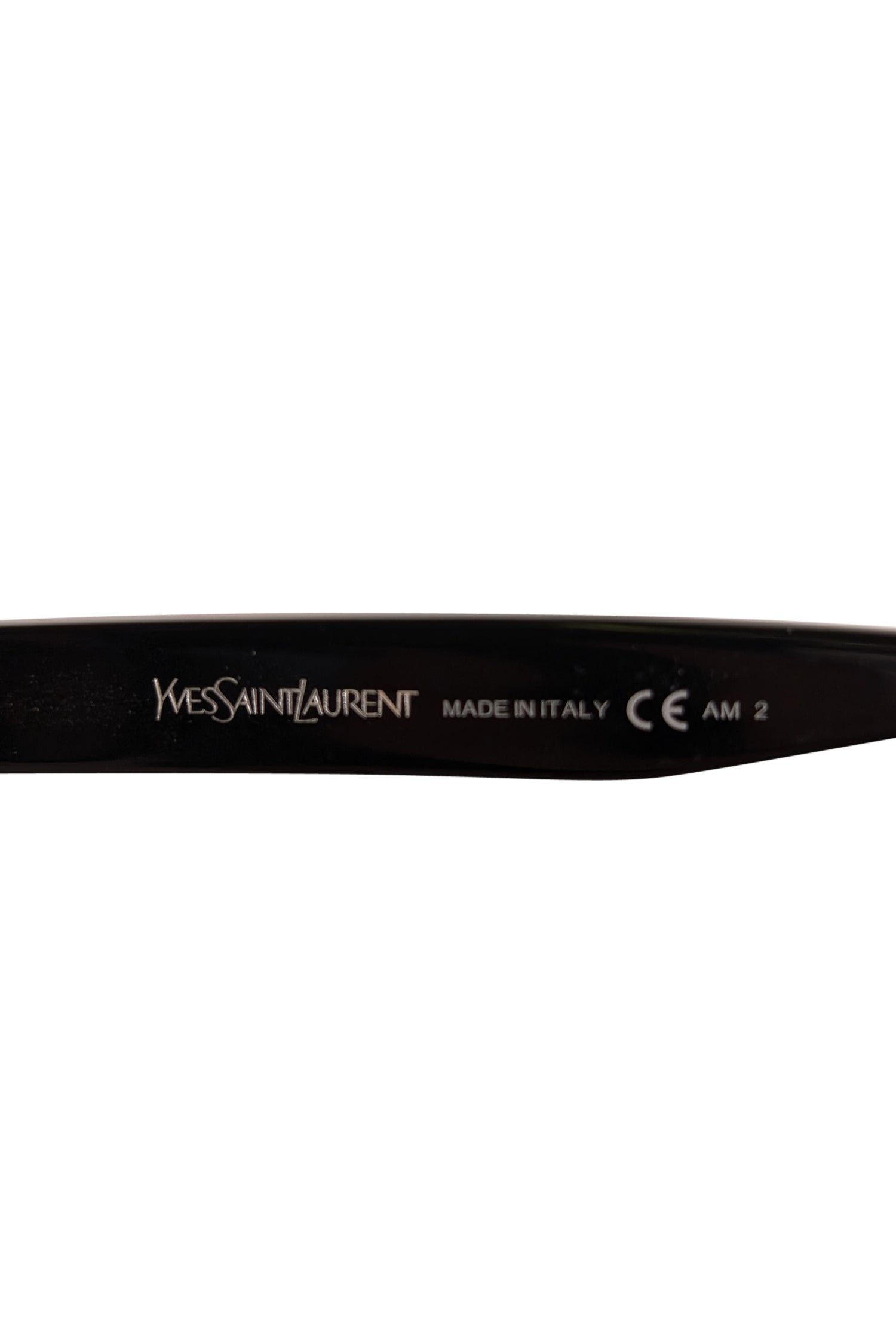 Yves Saint Laurent - Stunning Black Oversized Rounded Sunglasses