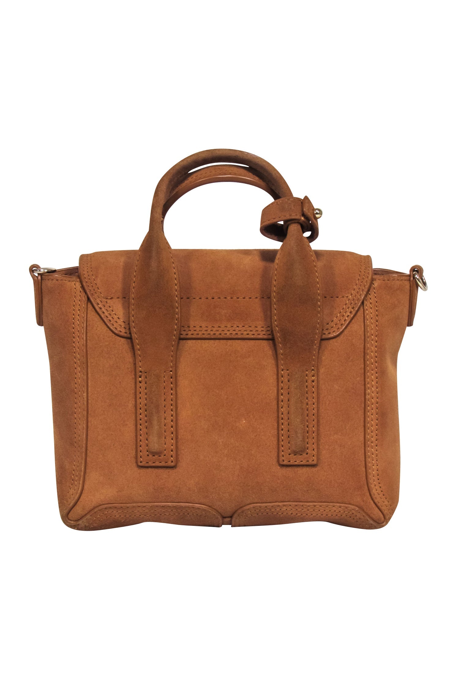 3.1 Phillip Lim Tan Brown Suede Pashil Crossbody Bag - Elevate Your Style!