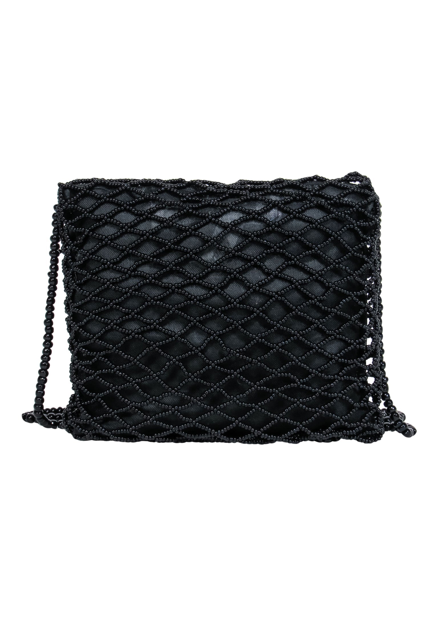 Max Mara Pianoforte Vintage Black Beaded Mini Crossbody Bag: A Timeless Accessory