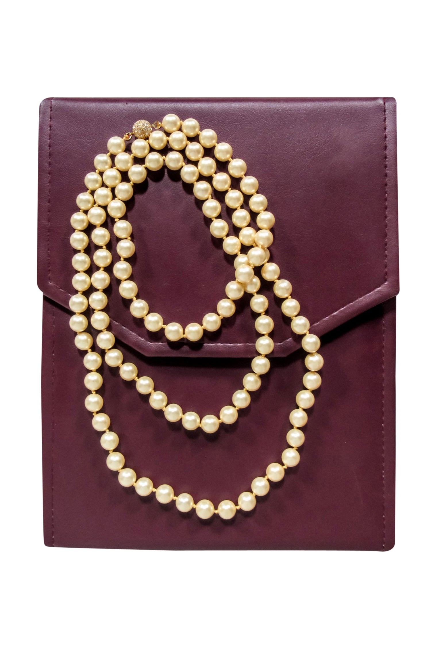 Patty Tobin's Stunning Yellow Pearl Long Necklace