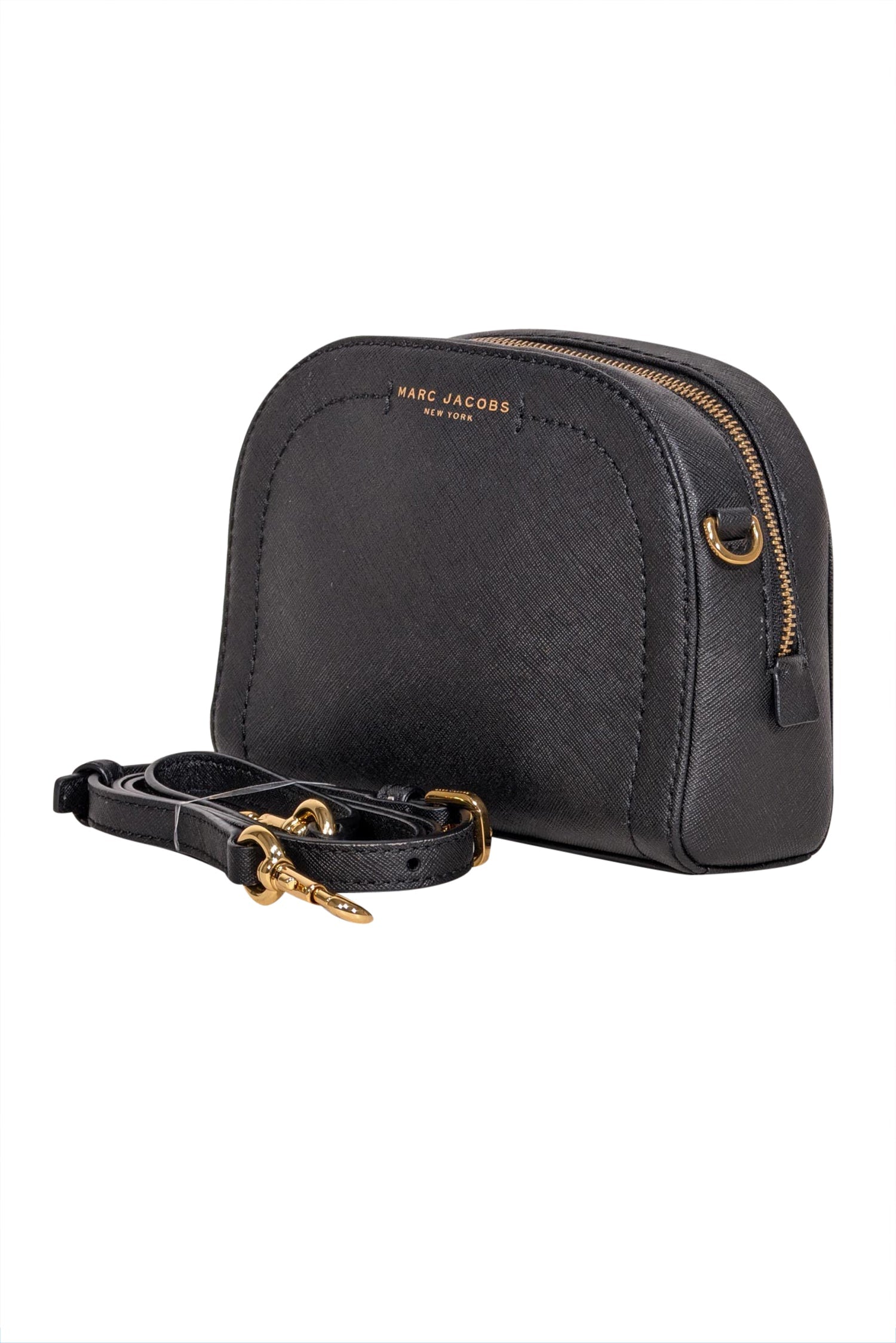 Marc Jacobs Black Saffiano Leather Crossbody Bag - Elevate Your Style!