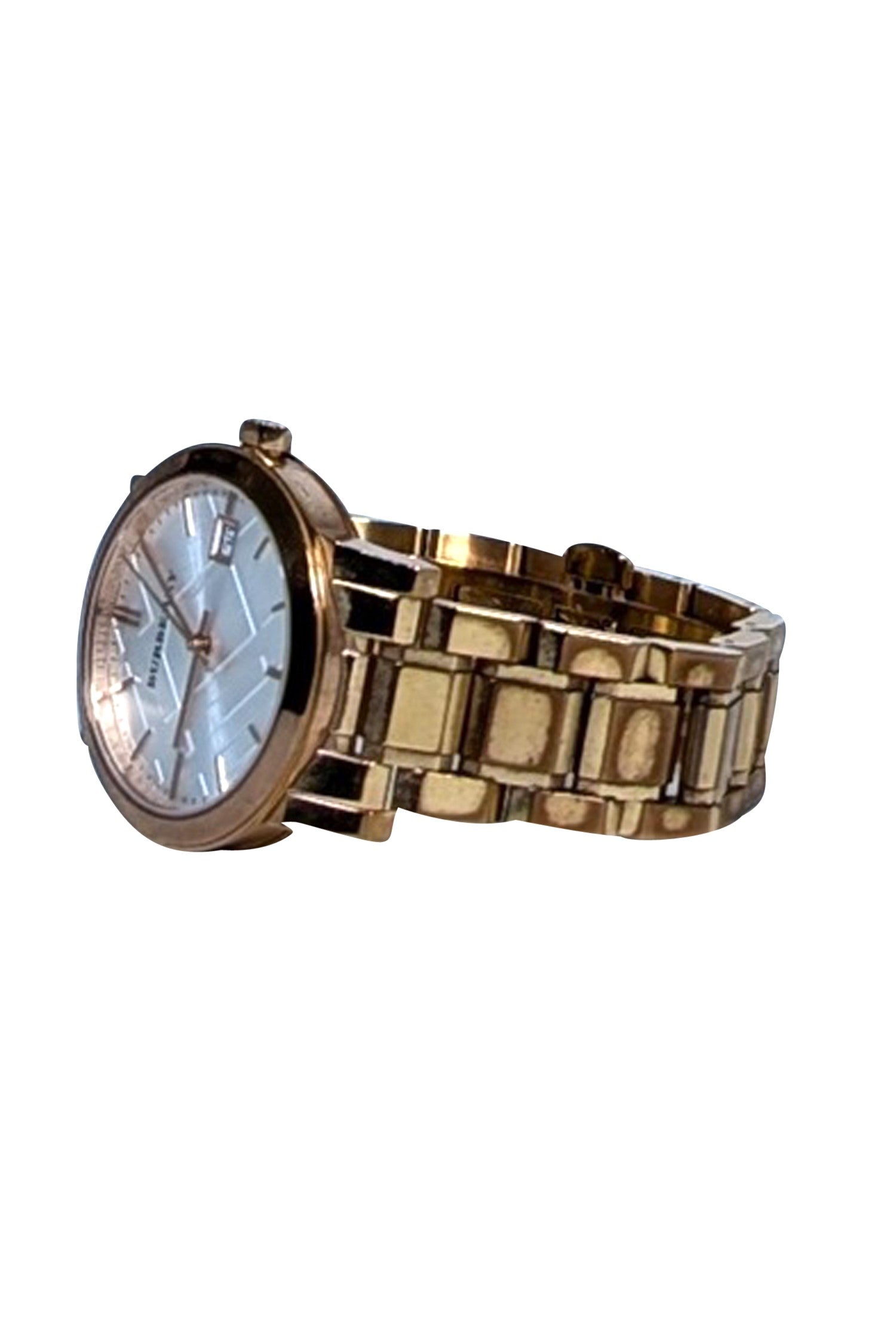 Burberry Rose Gold Swiss Luxury Watch - A Sparkling Timepiece
