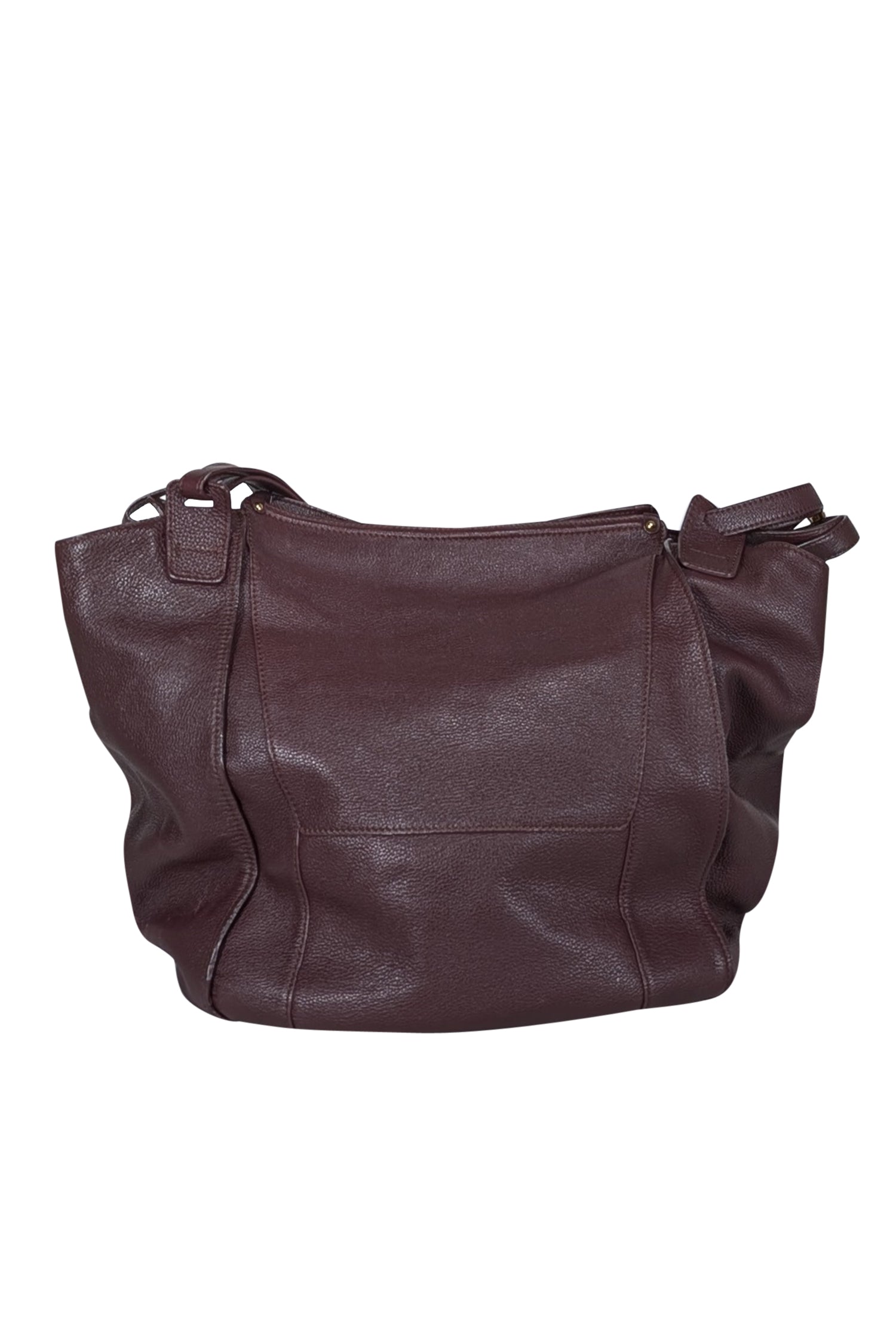Kooba Dark Maroon Leather Shoulder Bag - A Fashion Must-Have