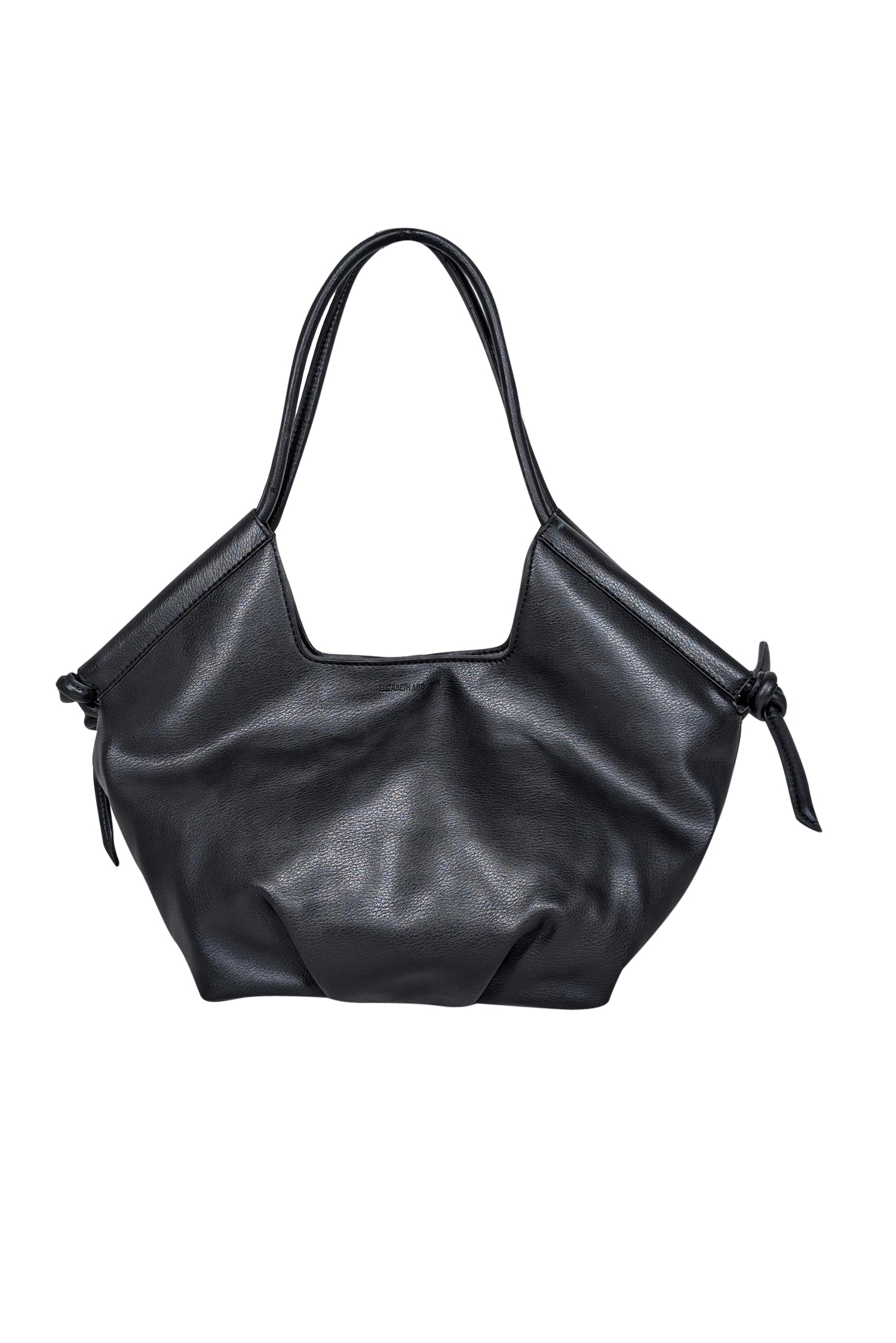 Elizabeth & James - Stunning Black Leather Large Shoulder Bag