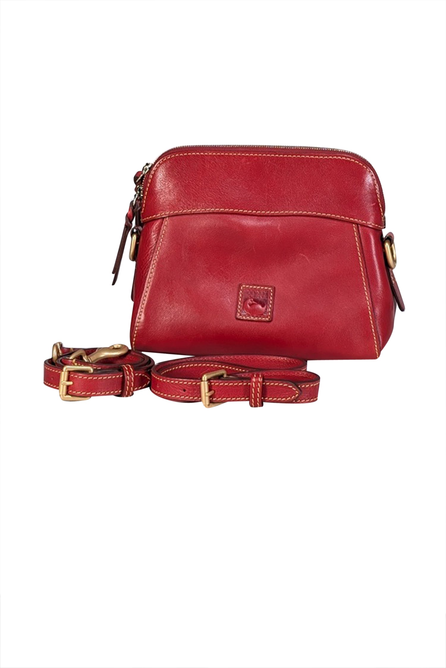 Dooney & Bourke - Stunning Red Leather Shoulder Bag
