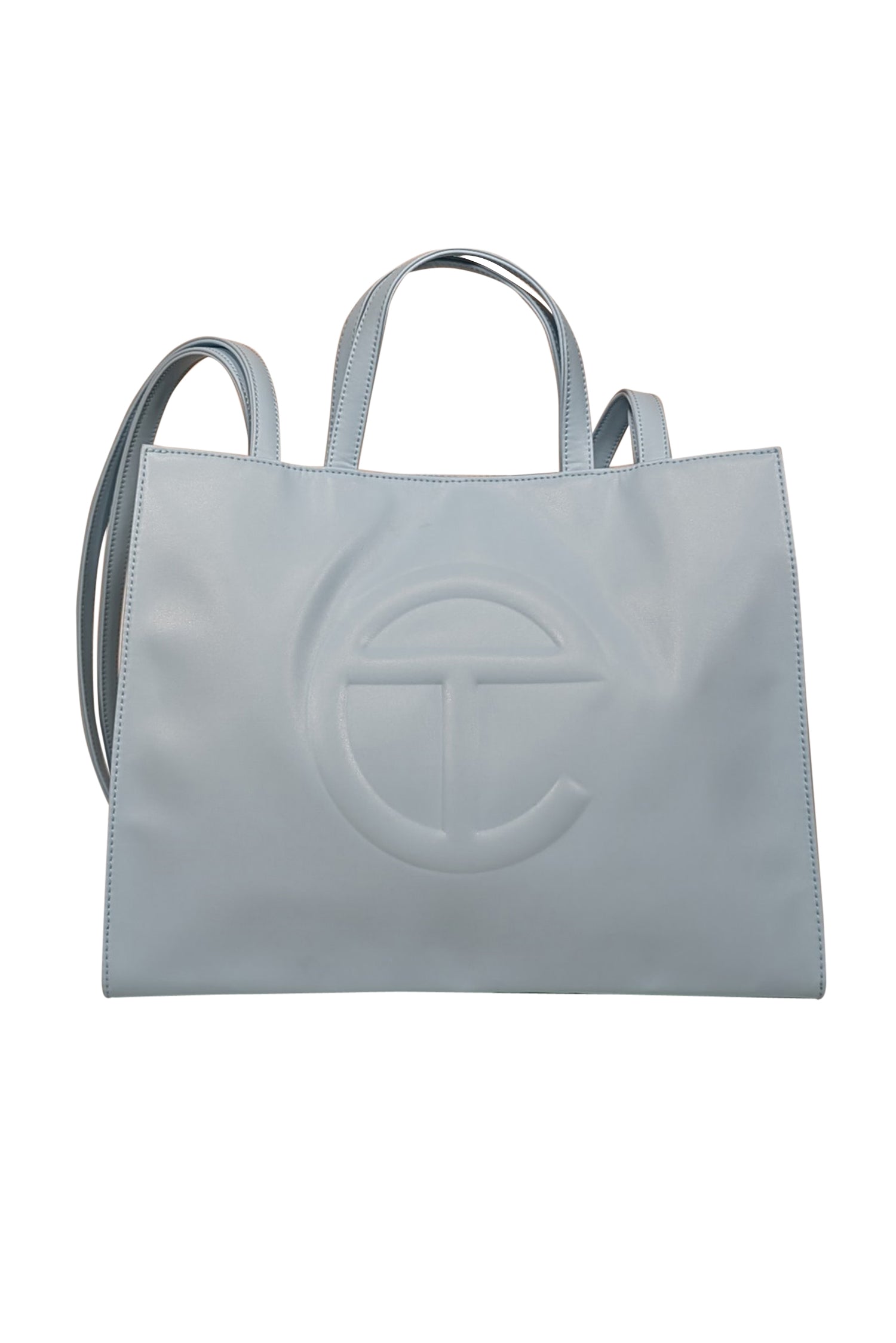 Telfar Pool Blue Medium Tote - The Ultimate Summer Shopper Bag
