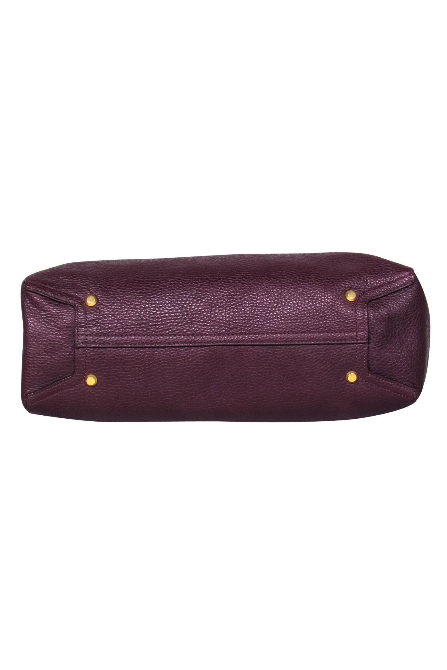 Annabel Ingall Oxblood Leather Mini Convertible Tote Bag - A Stylish Essential