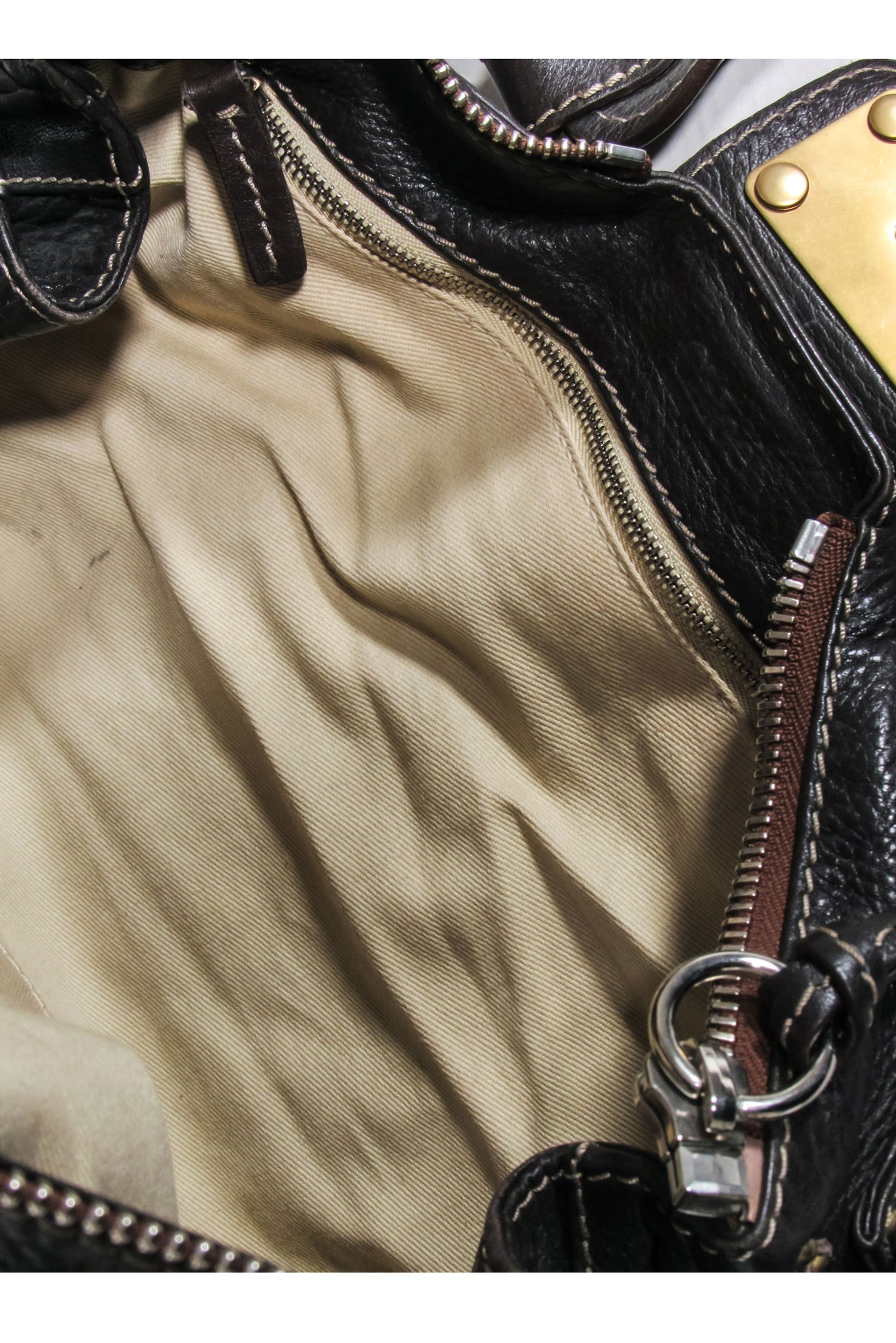 Chloe - Stylish Brown Leather Medium Paddington Bag for Y2K Lovers