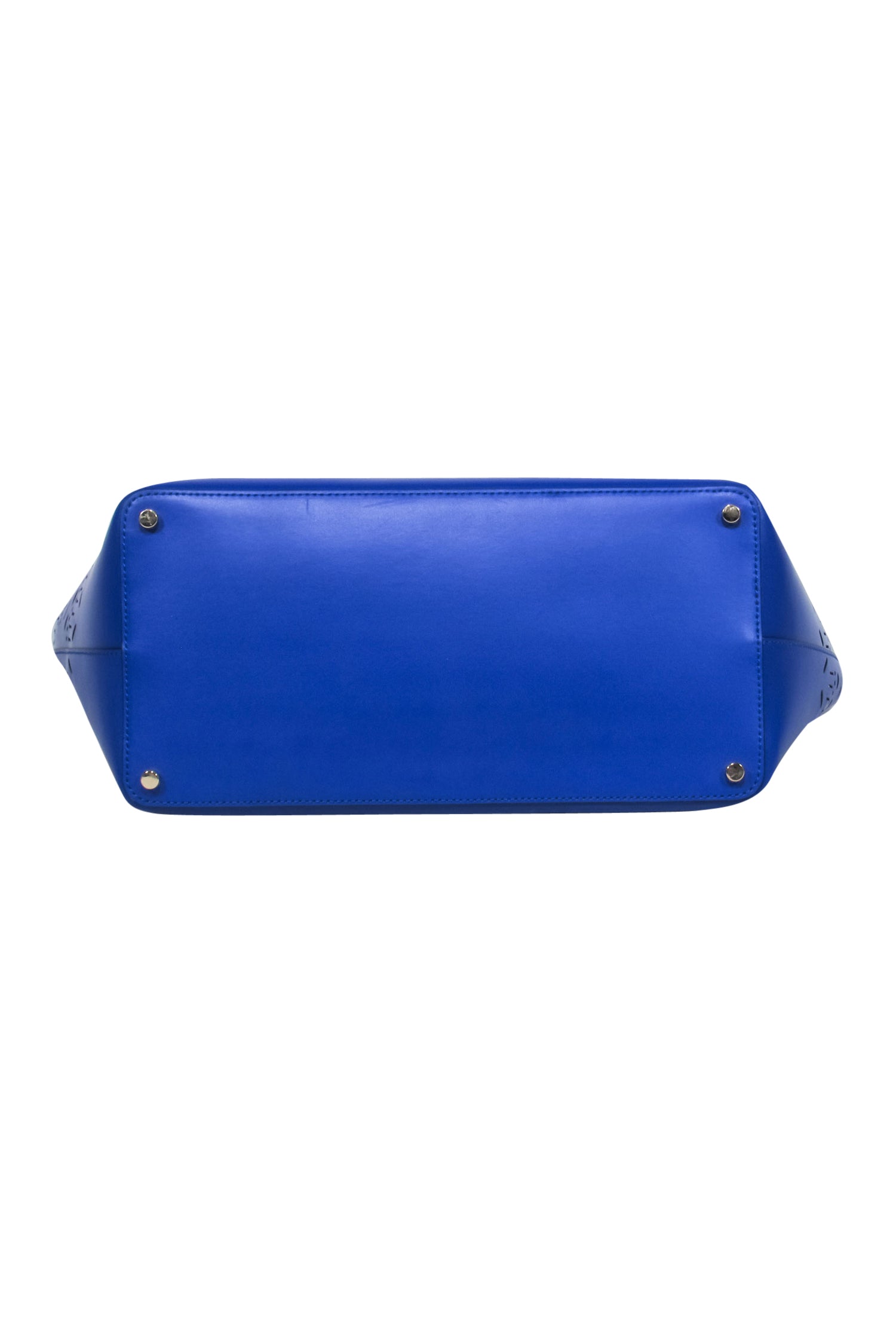 Kate Spade Indigo Large Tote with Stunning Lasercut Design