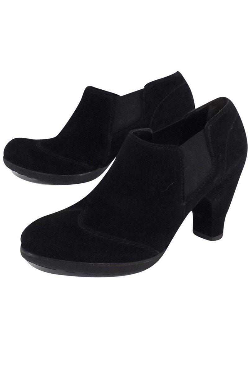 Paul Green - Stunning Black Suede Booties in Size 6.5 - Grab Yours Now!