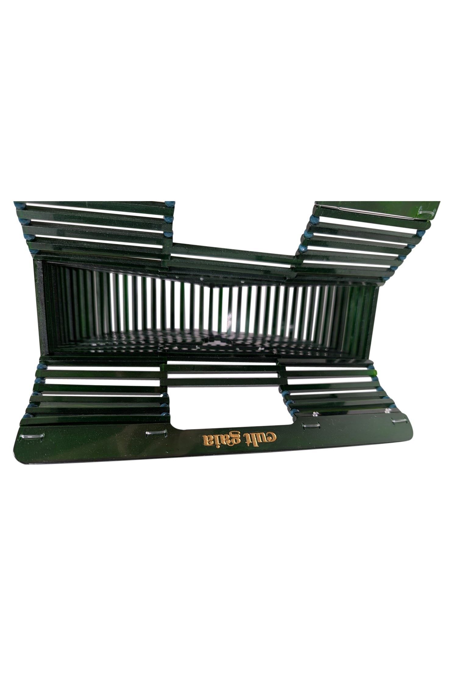 Cult Gaia's Stunning Green Marbled Acrylic Ark Mini Bag