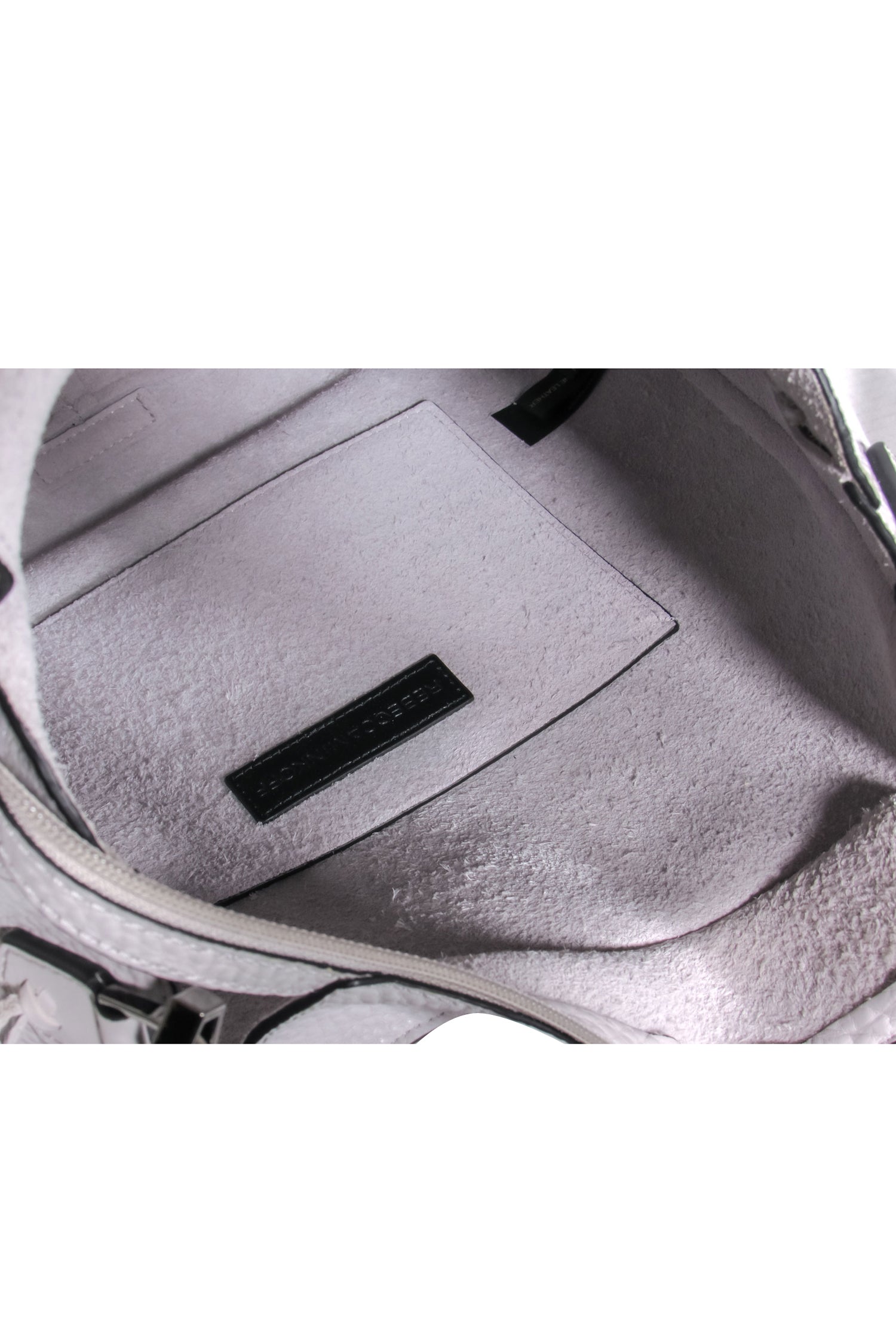 Rebecca Minkoff's Stylish Grey Pebbled Leather Hobo Bag with Detachable Shoulder Strap