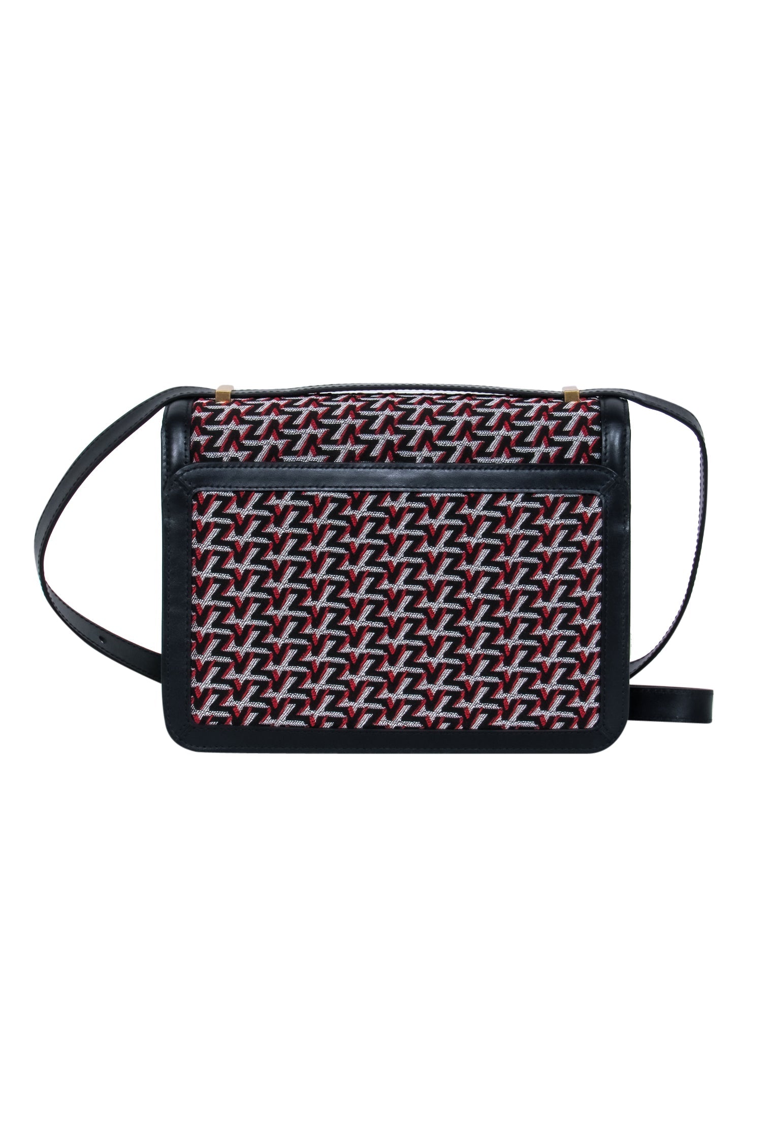 Zadig & Voltaire - Navy Smooth Leather Square Logo-Embroidered Crossbody Bag