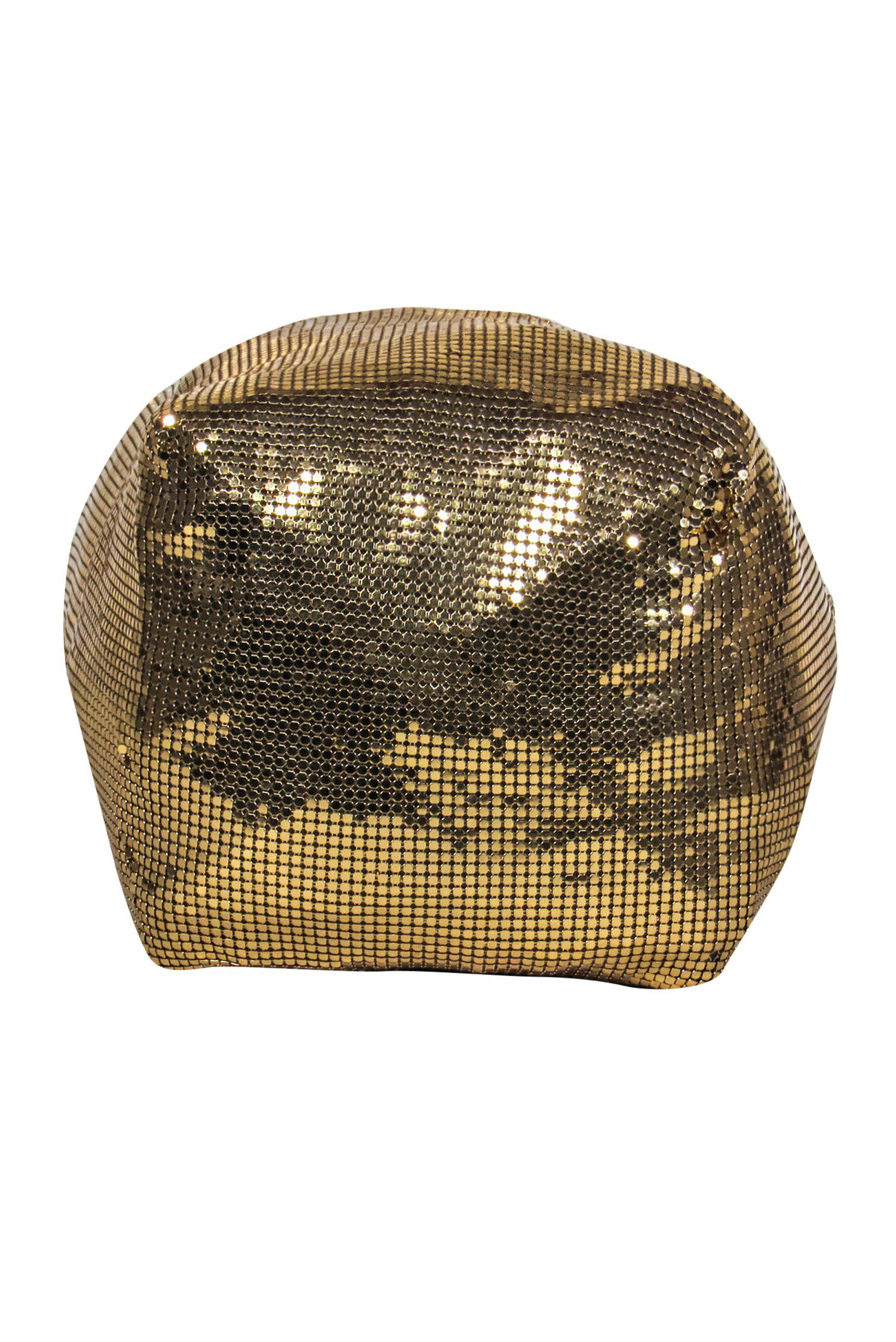 Halston Heritage Gold Chainmail Slouchy Hobo - The Ultimate Fashion Statement Bag