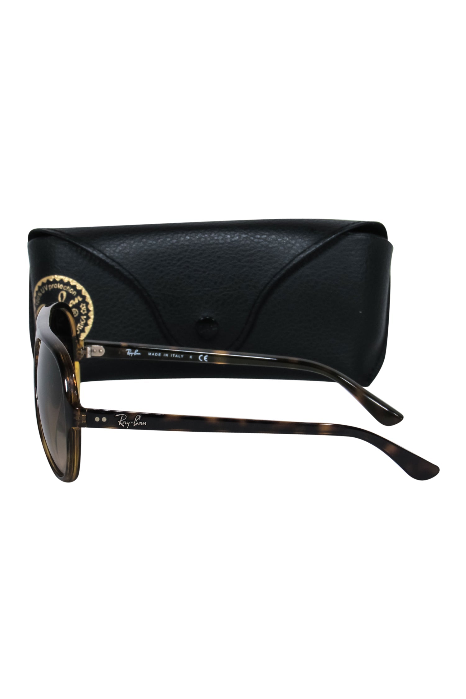 Ray-Ban Brown Tortoise Shell Aviator Sunglasses - Channel Your Inner '70s Groove!