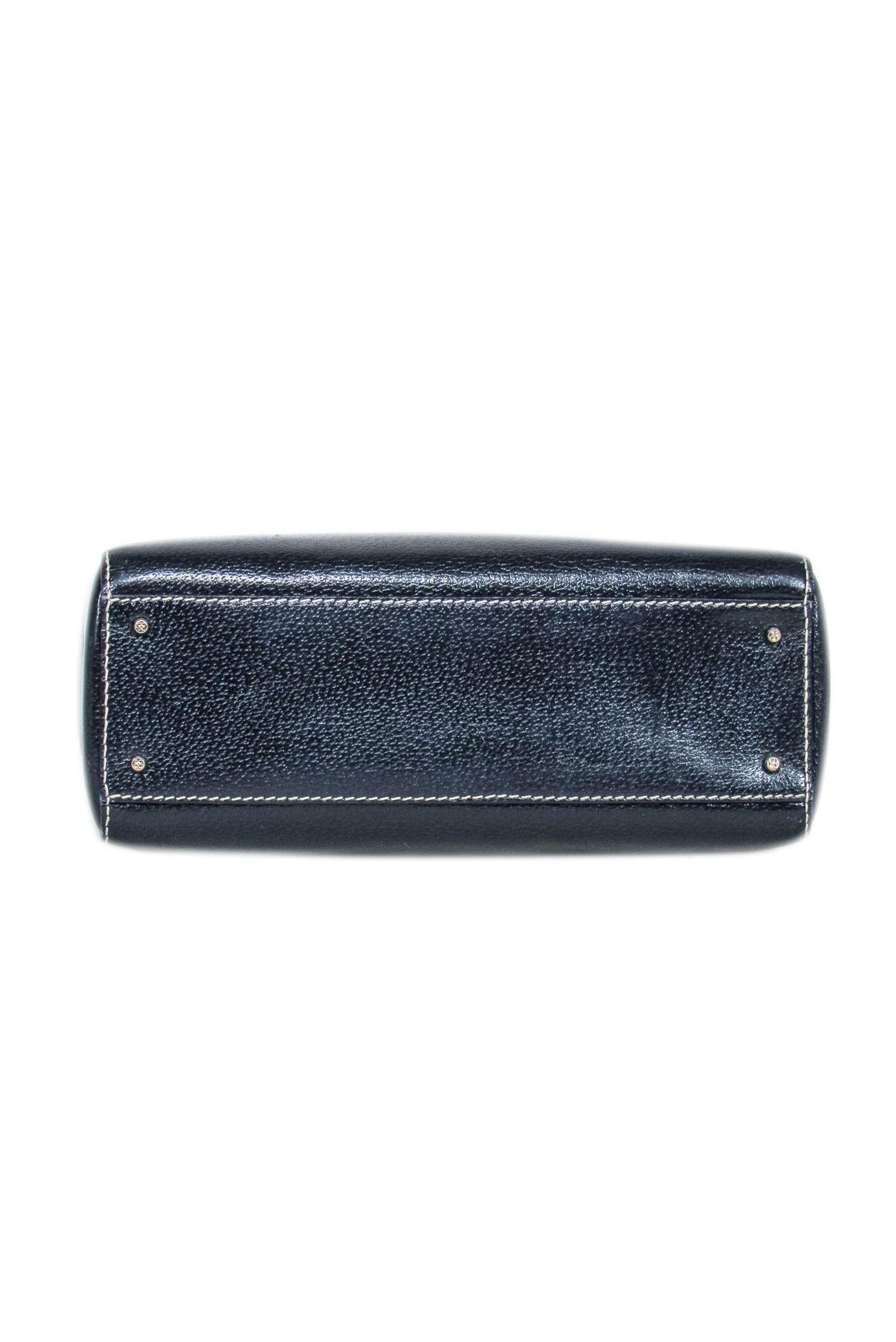 Kate Spade Navy Pebbled Leather Tote - The Ultimate Summer Accessory