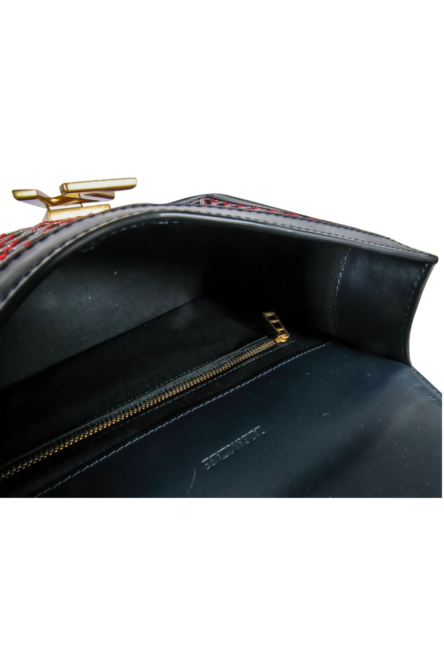 Zadig & Voltaire - Navy Smooth Leather Square Logo-Embroidered Crossbody Bag