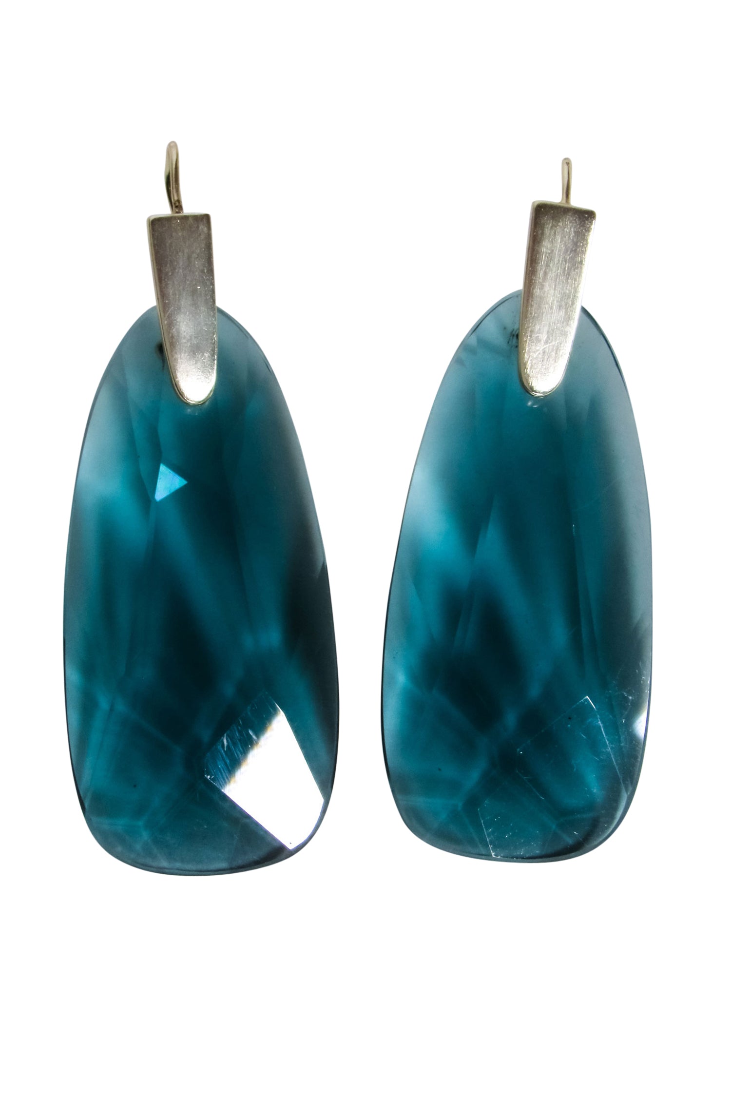 Kendra Scott's Enchanting Dark Teal Dangle Earrings