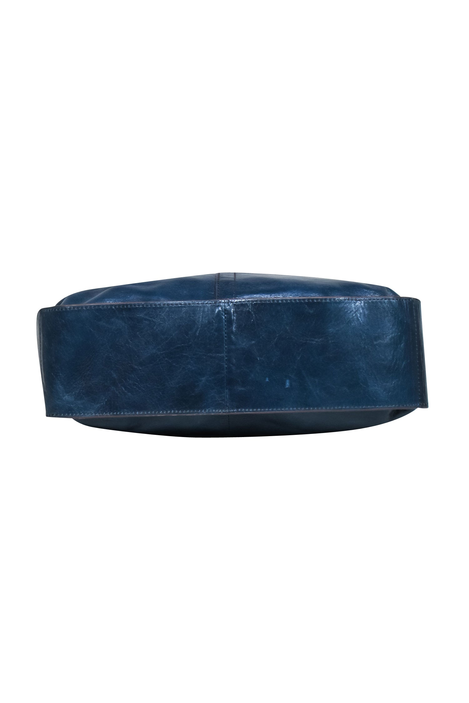 HOBO Navy Blue Leather Large Shoulder Bag - Elevate Your Style