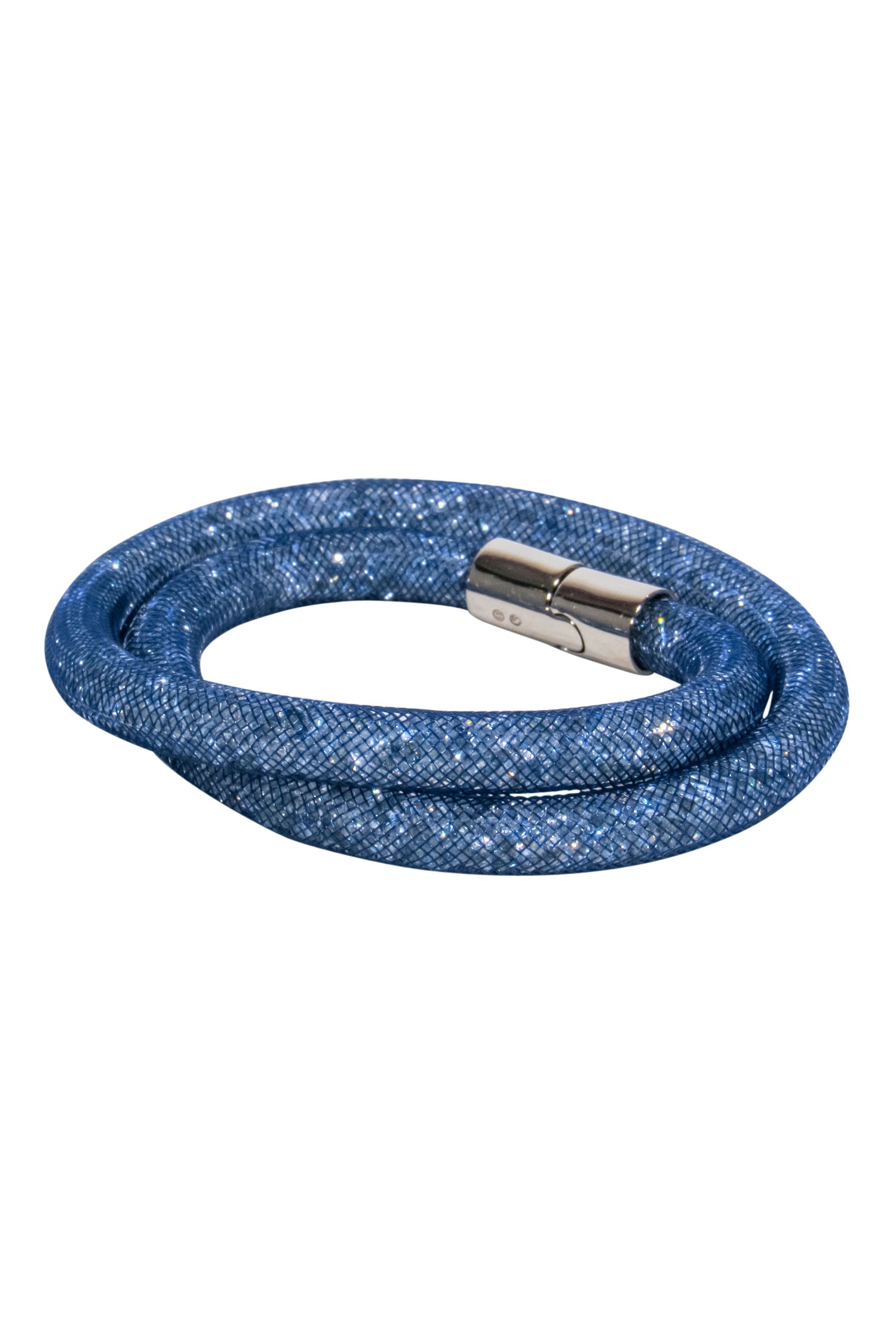 Swarovski Blue 'Stardust' Double Wrap Bracelet - A Dazzling Accessory