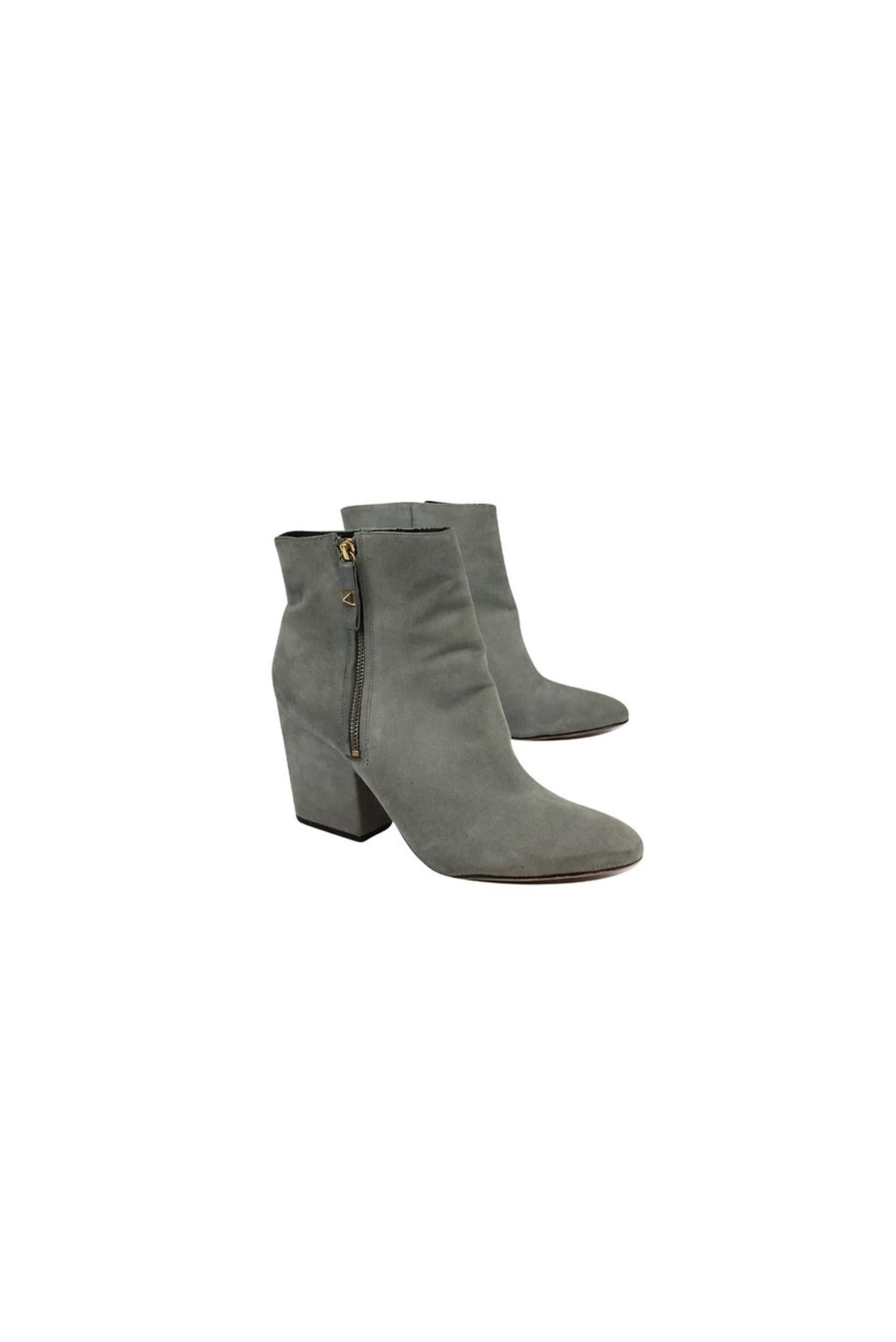Gorgeous Kate Spade Grey Suede Booties in Size 10 - Grab Yours Now!