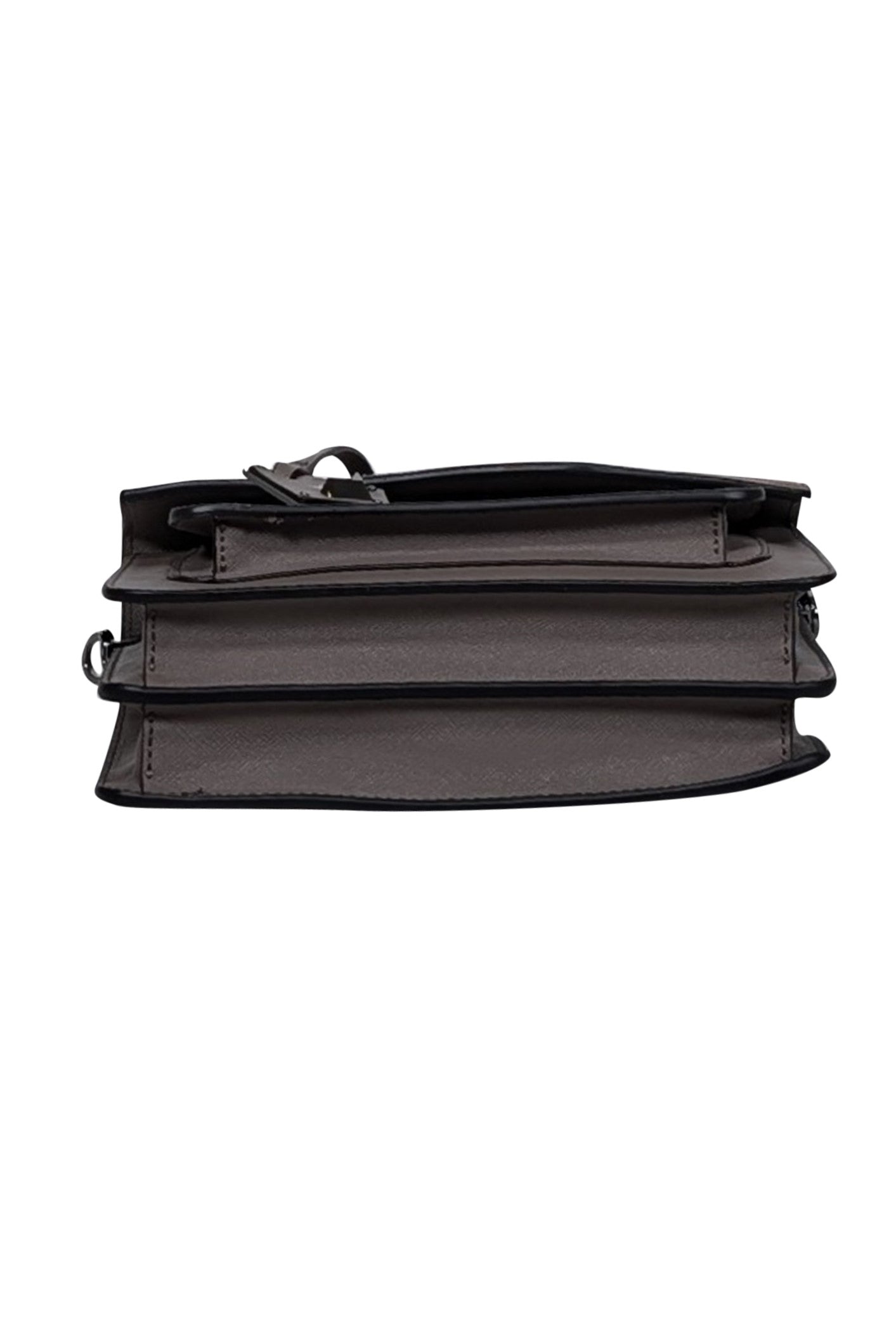 Botkier - Stylish Grey Saffiano Leather & Suede Crossbody Bag