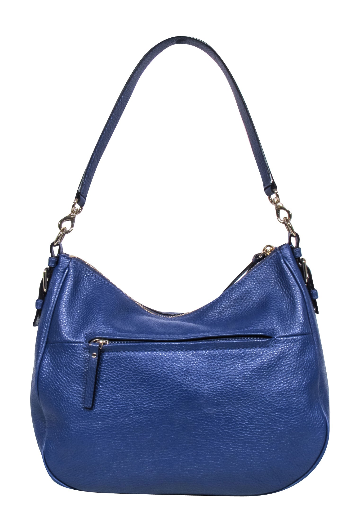 Kate Spade Gorgeous Dark Blue Leather Satchel