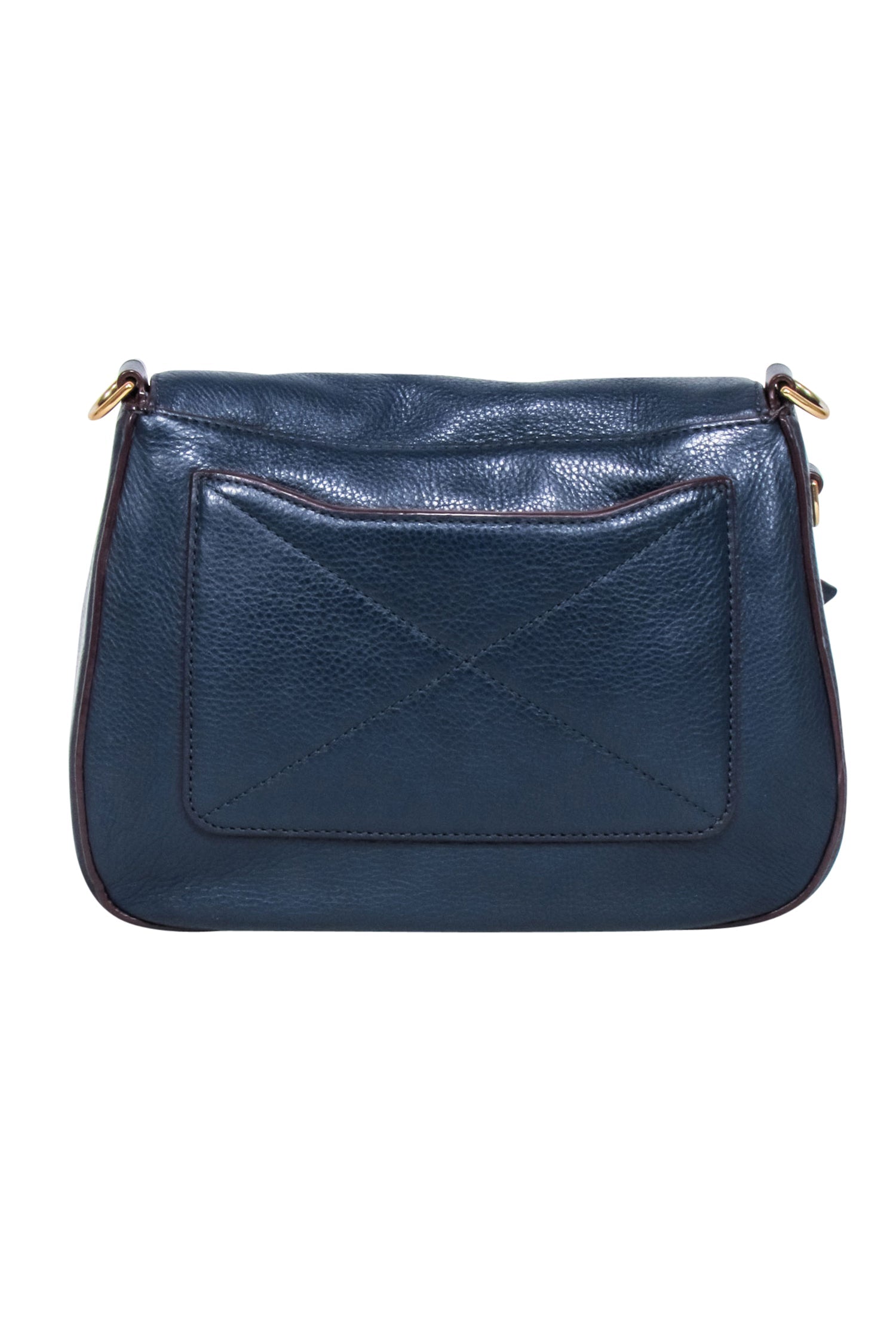 Marc Jacobs Navy Pebbled Leather Crossbody Bag: A Timeless Fashion Statement