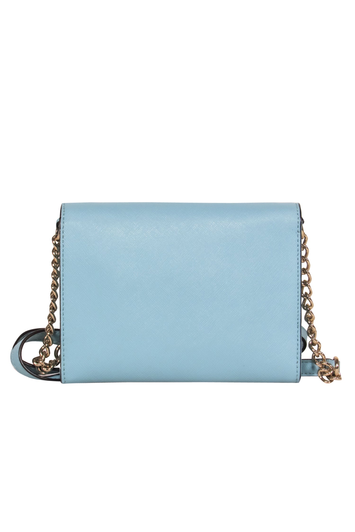 Kate Spade - Stunning Baby Blue Textured Mini Envelope Crossbody Bag