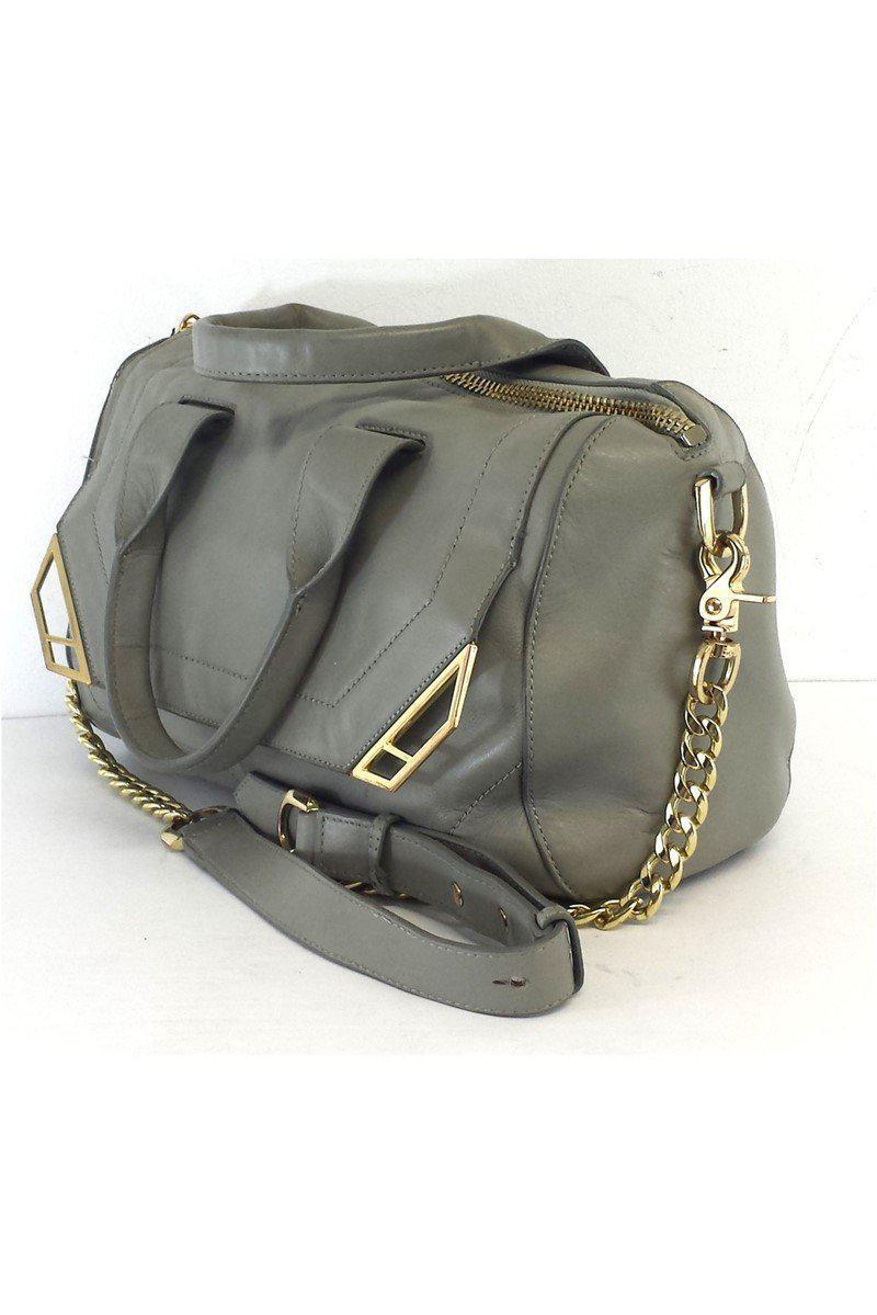 Botkier's Stunning Grey Leather Satchel - A Must - Have!