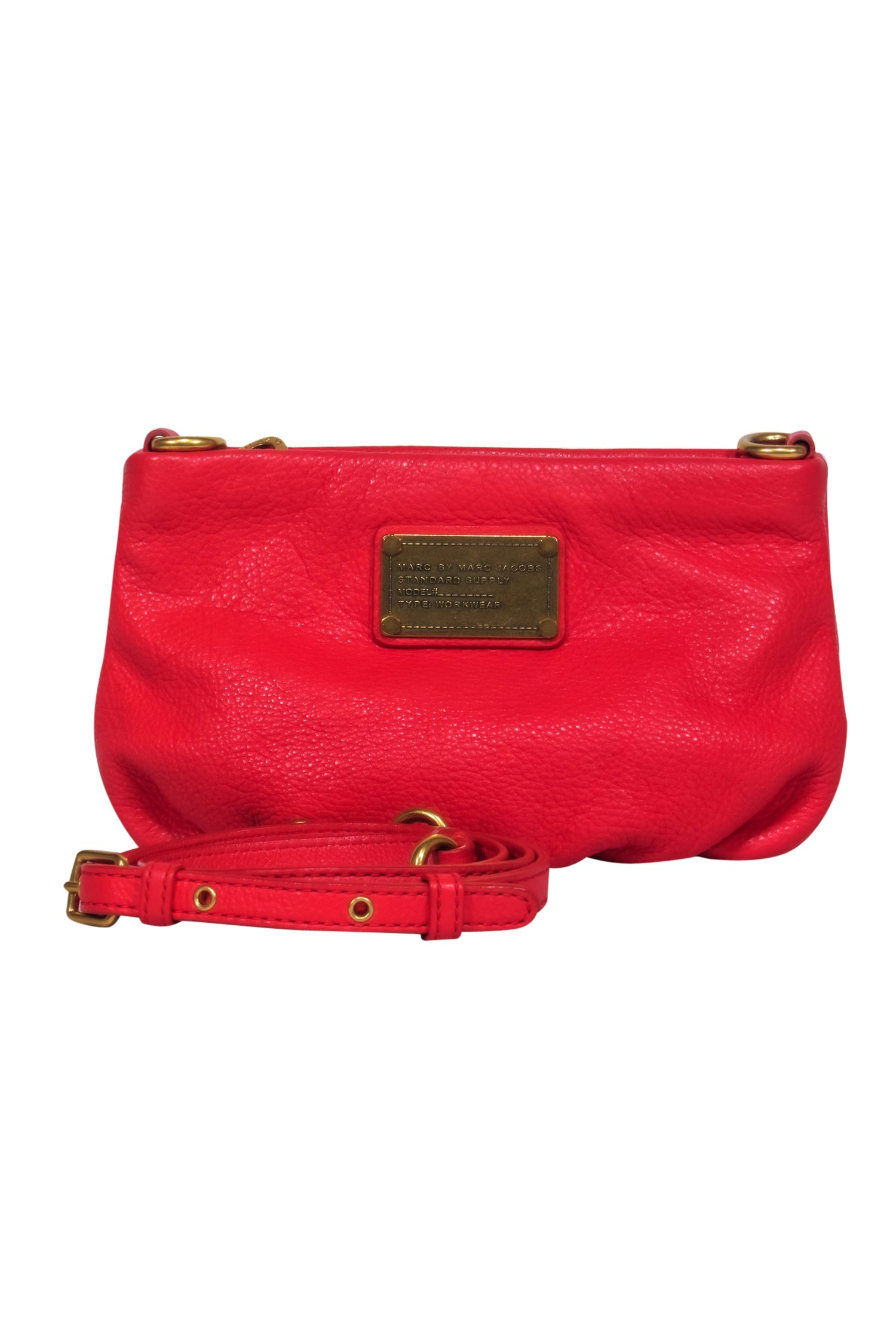 Marc by Marc Jacobs - Stunning Red Pebbled Leather Mini Crossbody Bag