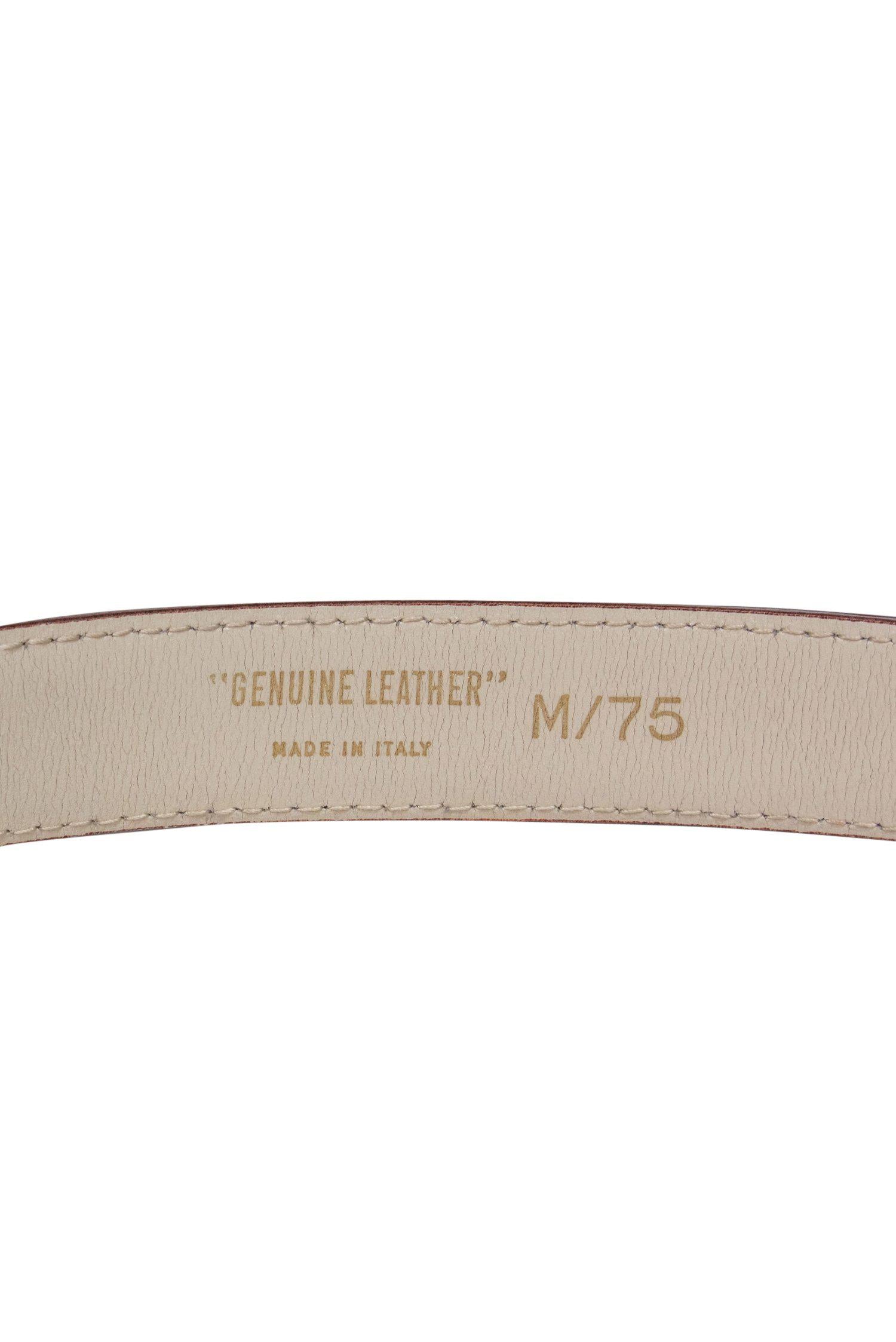 Paloma Picasso's Stunning White Leather Belt