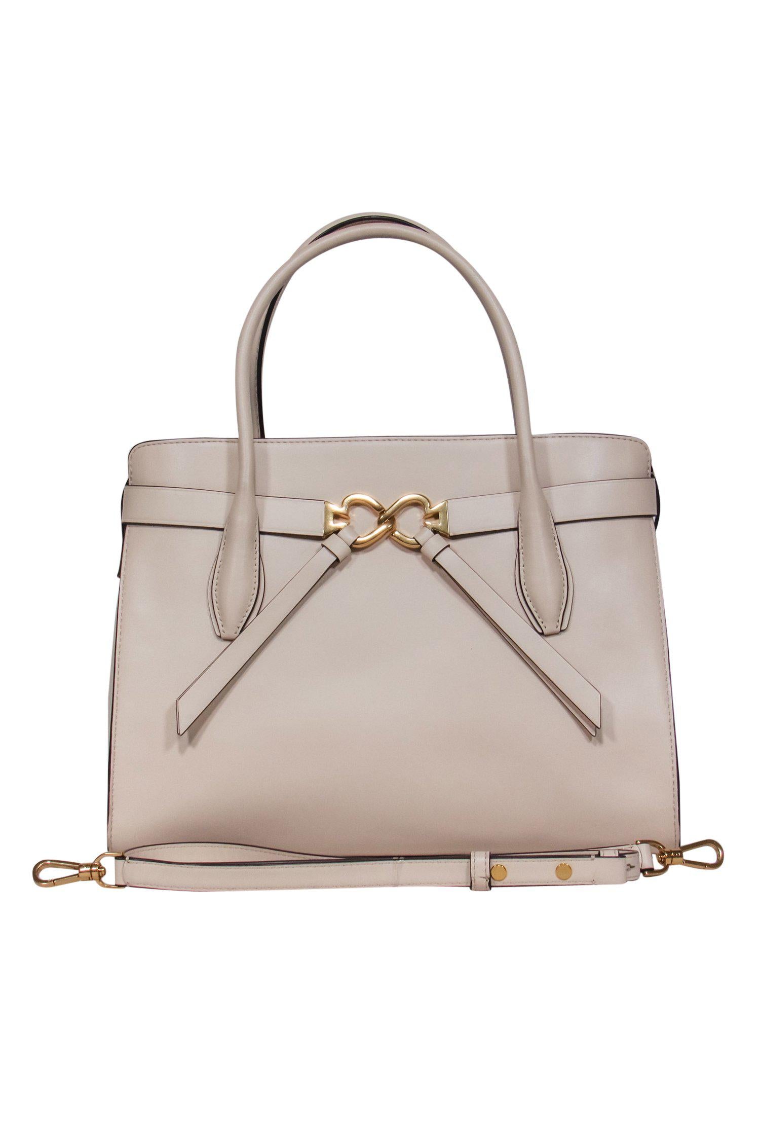 Kate Spade Cream Smooth Leather Convertible Satchel - Elevate Your Style!