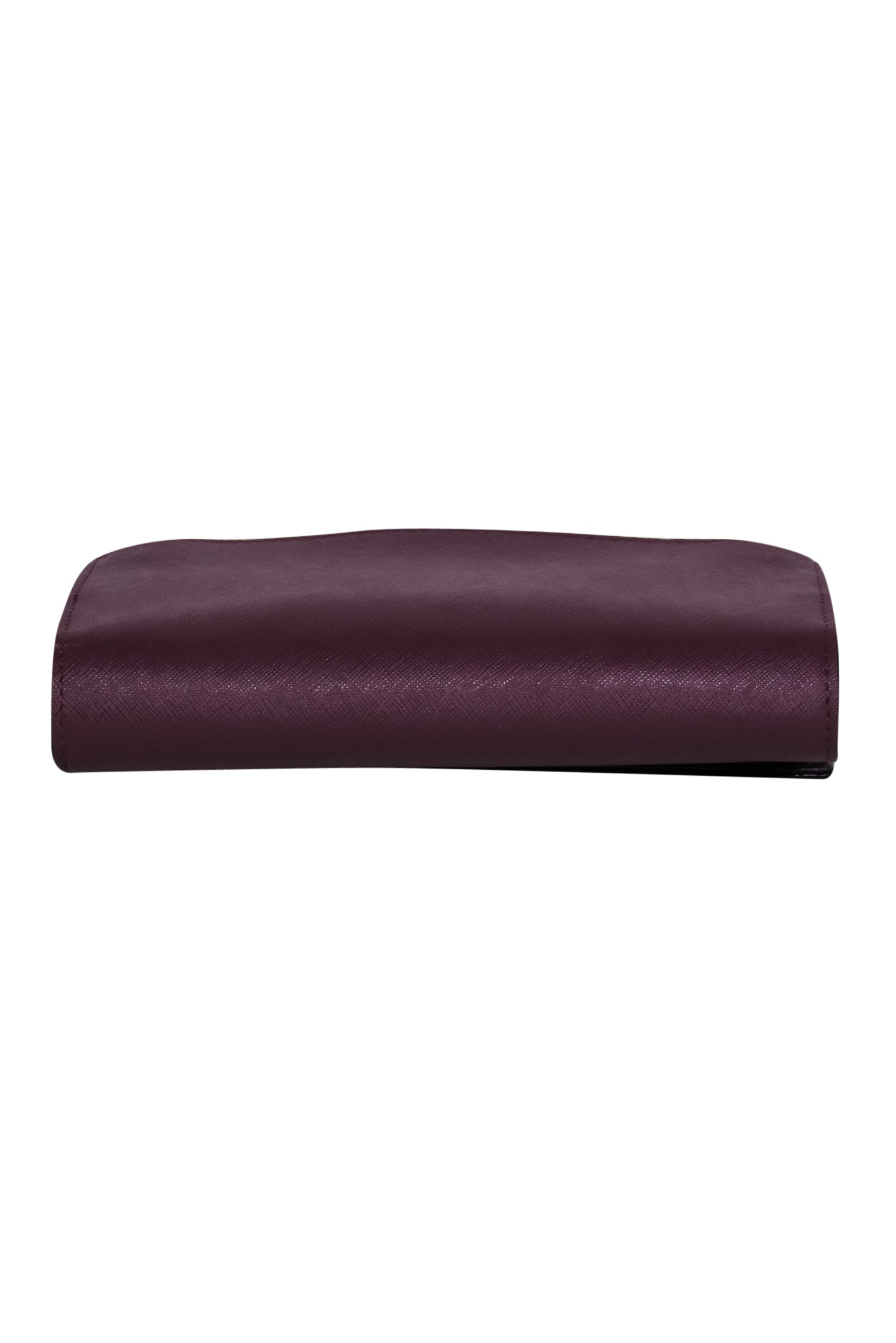 Kate Spade - Stunning Small Deep Purple Wallet-Style Fold-Over Crossbody