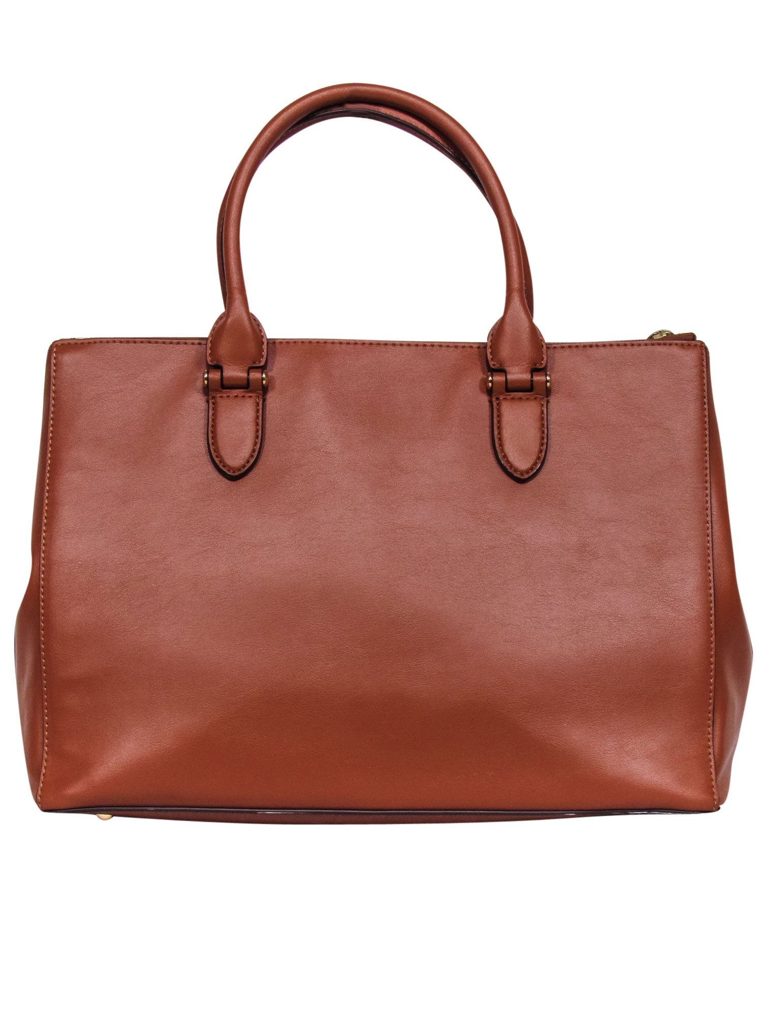 Lauren Ralph Lauren - Stunning Tan Leather Large Tote Bag