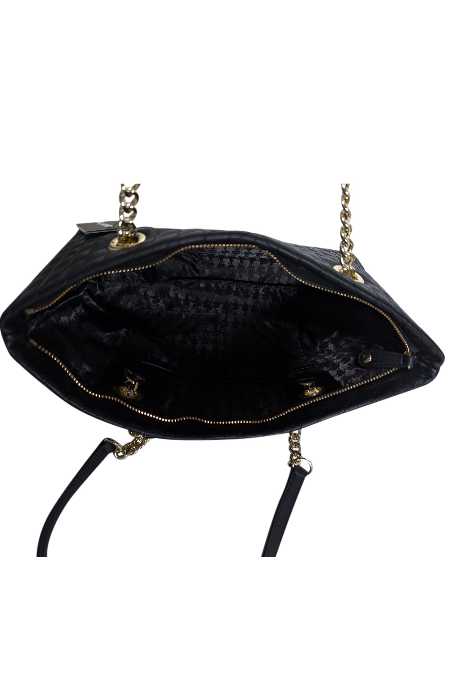 Karl Lagerfeld Black Quilted Leather Shoulder Bag - A Luxury Must-Have