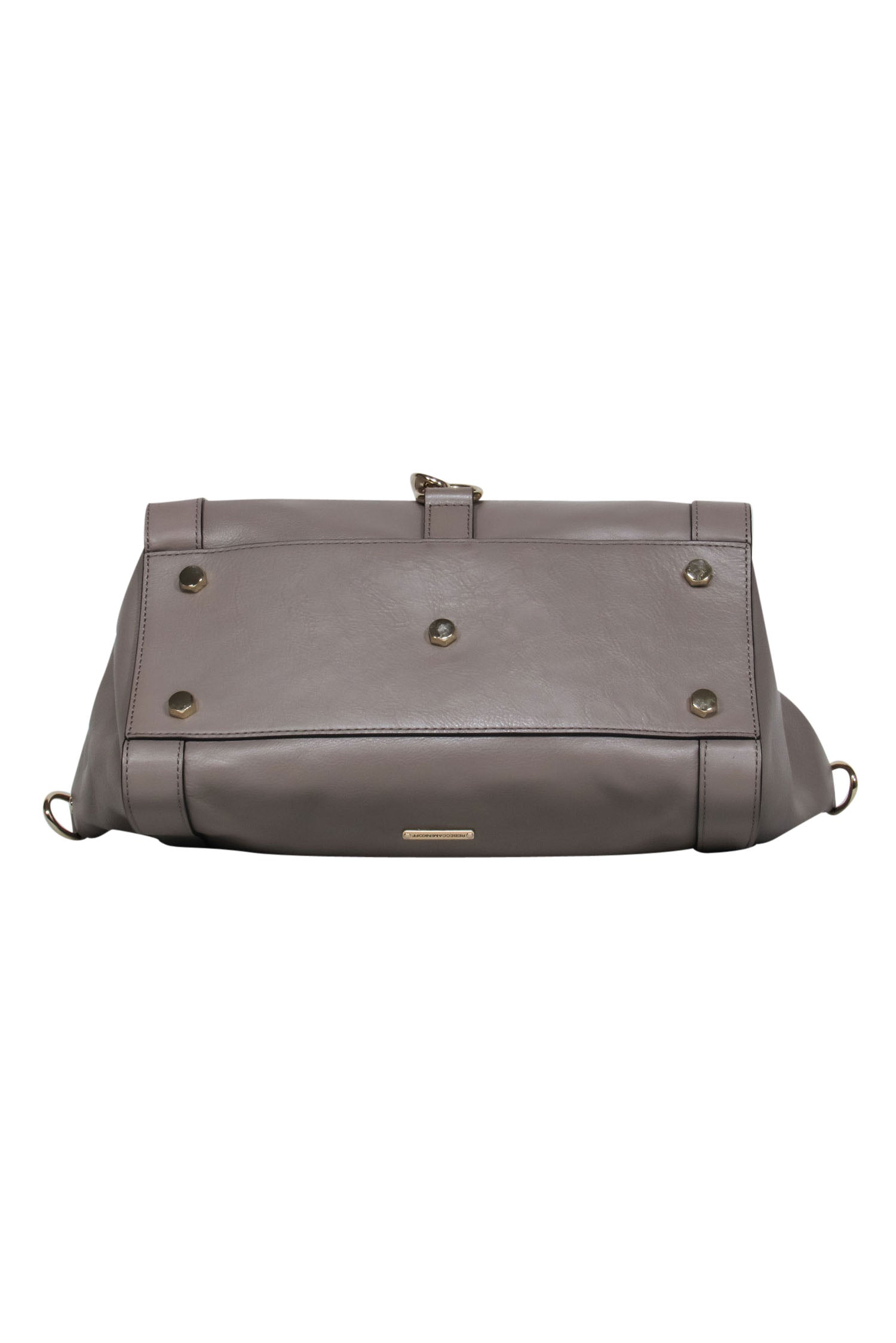 Rebecca Minkoff Taupe Leather Satchel: Stylish & Functional